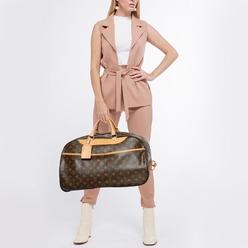 

Louis Vuitton Monogram Canvas Eole 50 Luggage Bag, Brown
