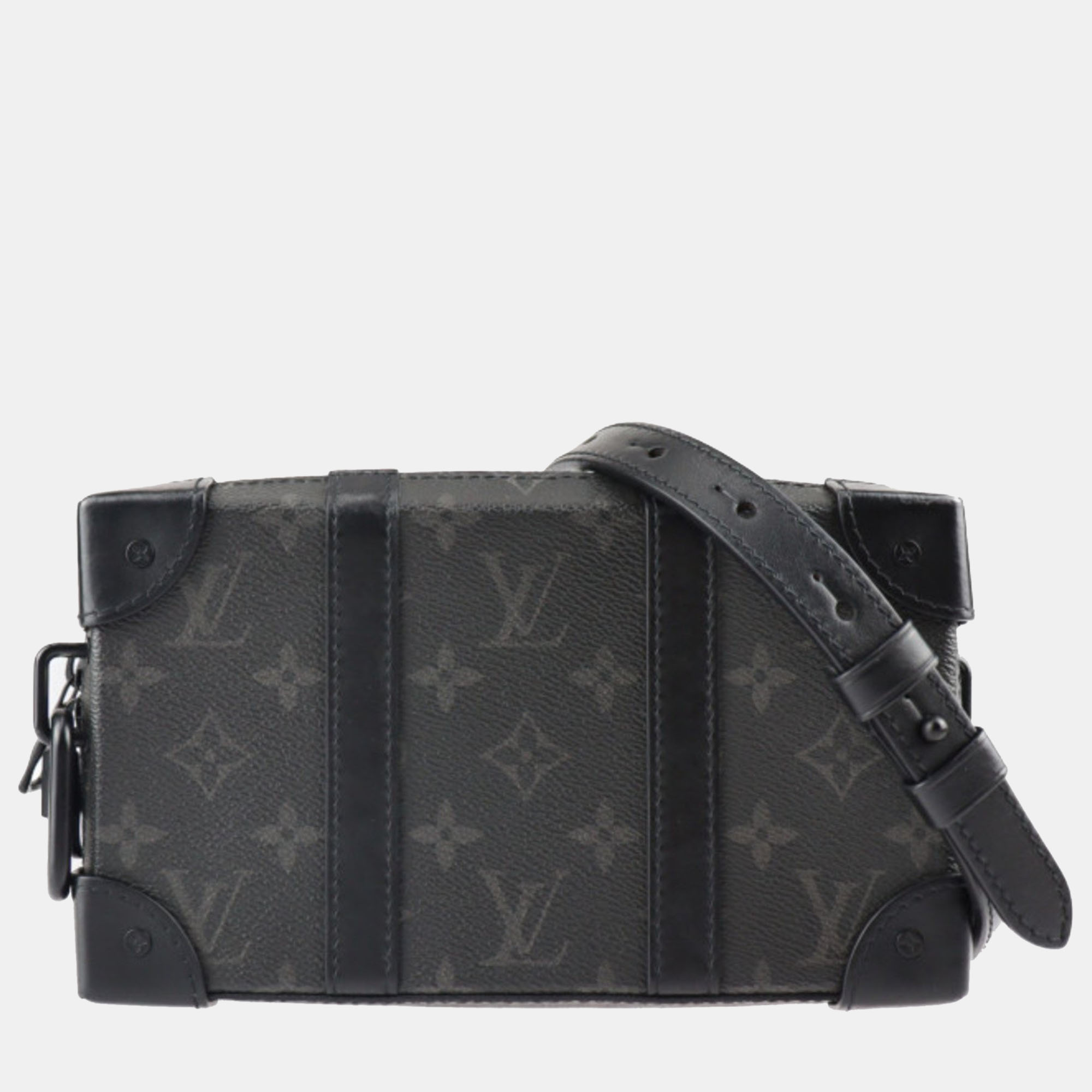 Louis Vuitton Monogram Eclipse Canvas Soft Trunk Wallet Bag