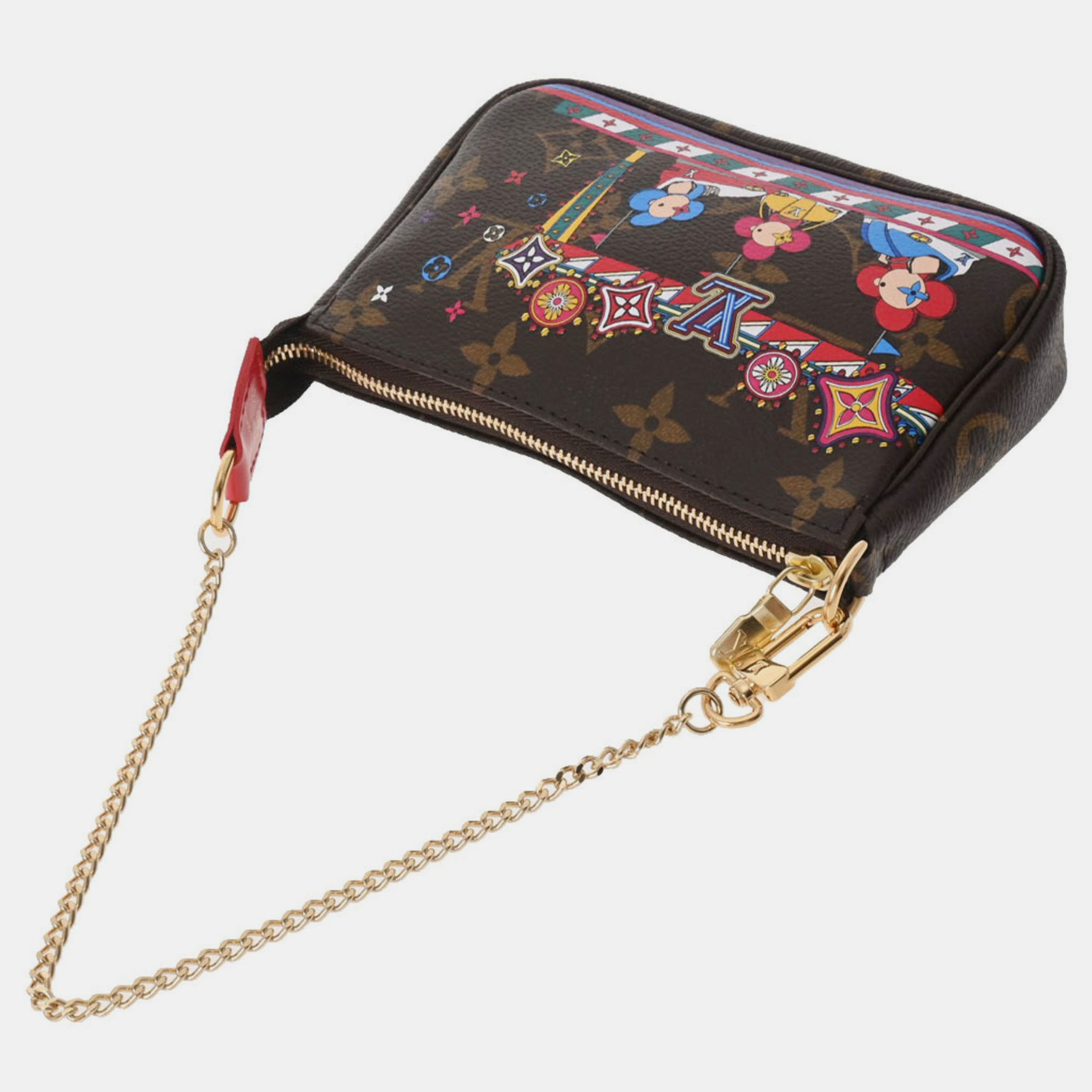 

Louis Vuitton Brown Monogram Canvas Pochette Accessoires Shoulder Bag