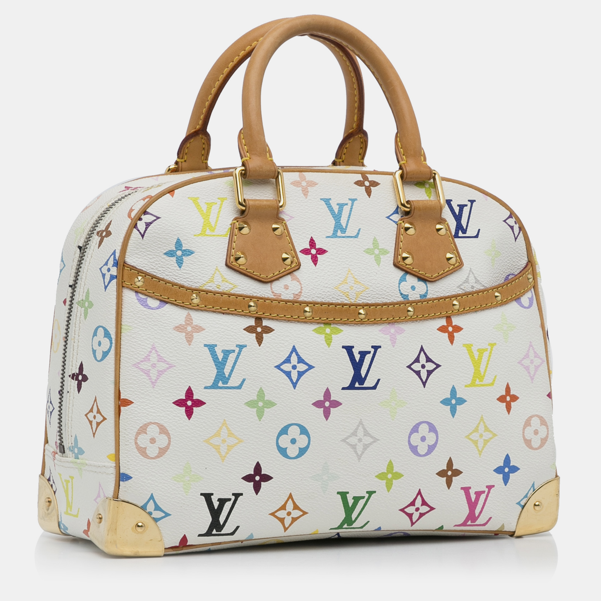 

Louis Vuitton Monogram Multicolore Trouville, White