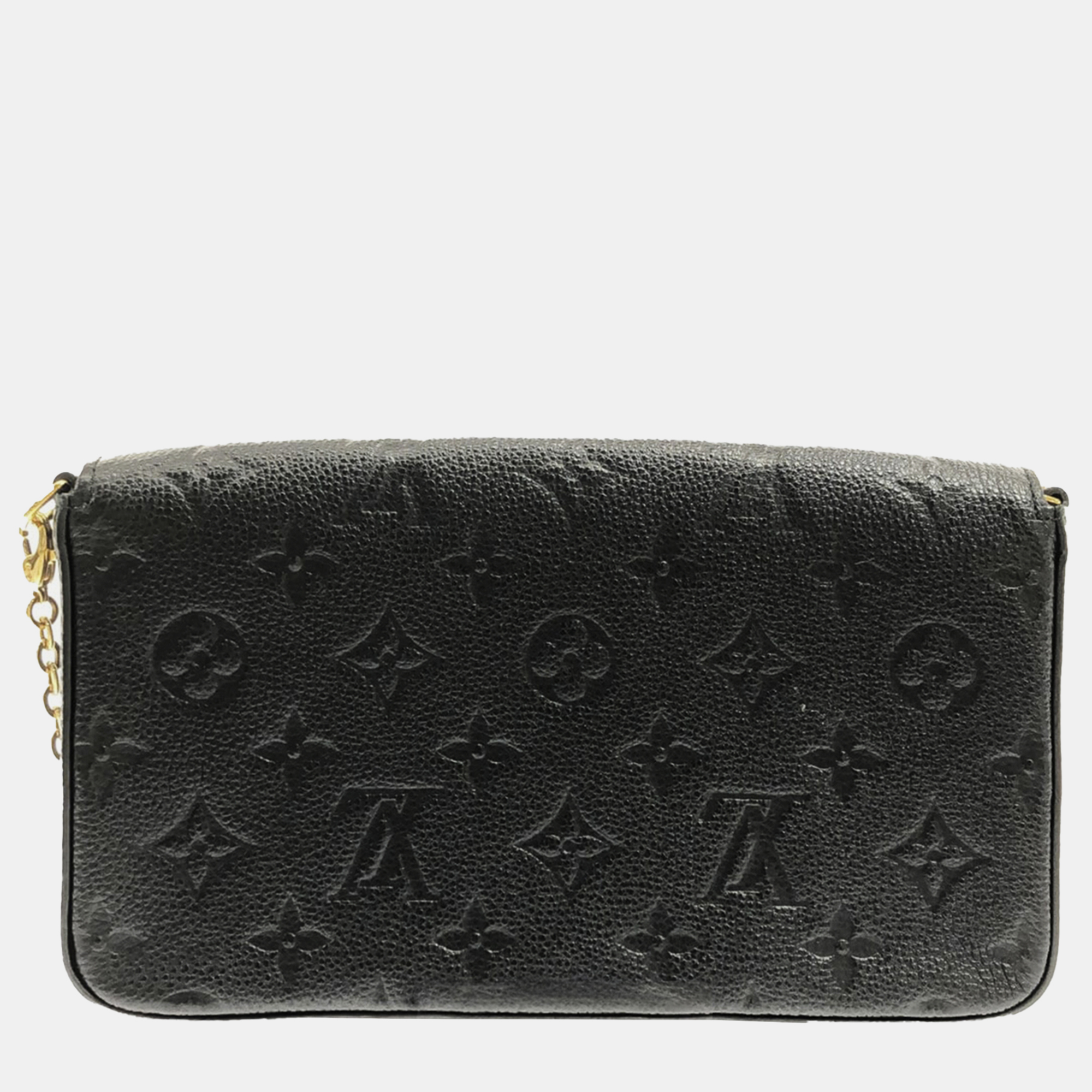 

Louis Vuitton Monogram Empreinte Pochette Felicie, Black