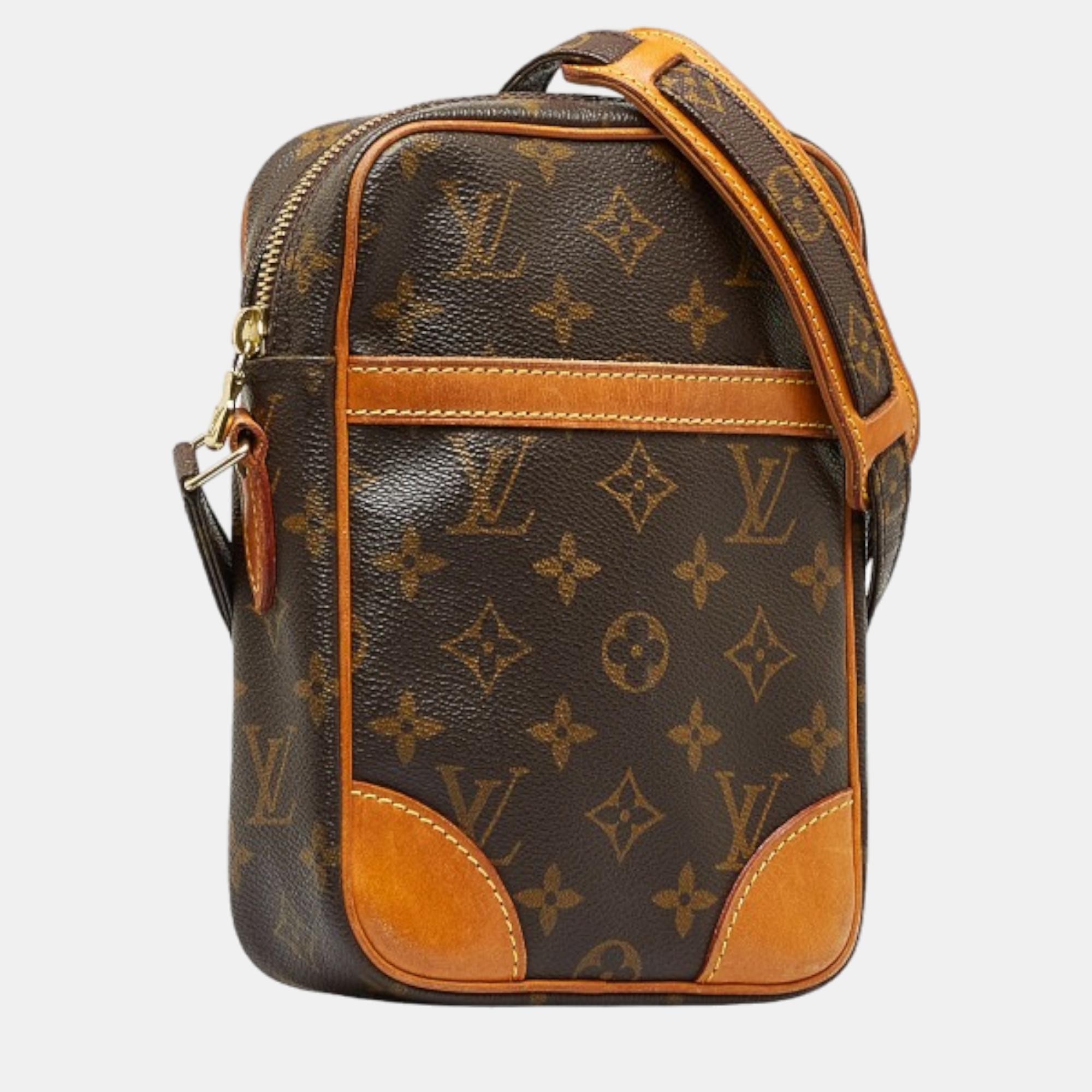 

Louis Vuitton Brown Monogram Canvas Danube Crossbody Bag