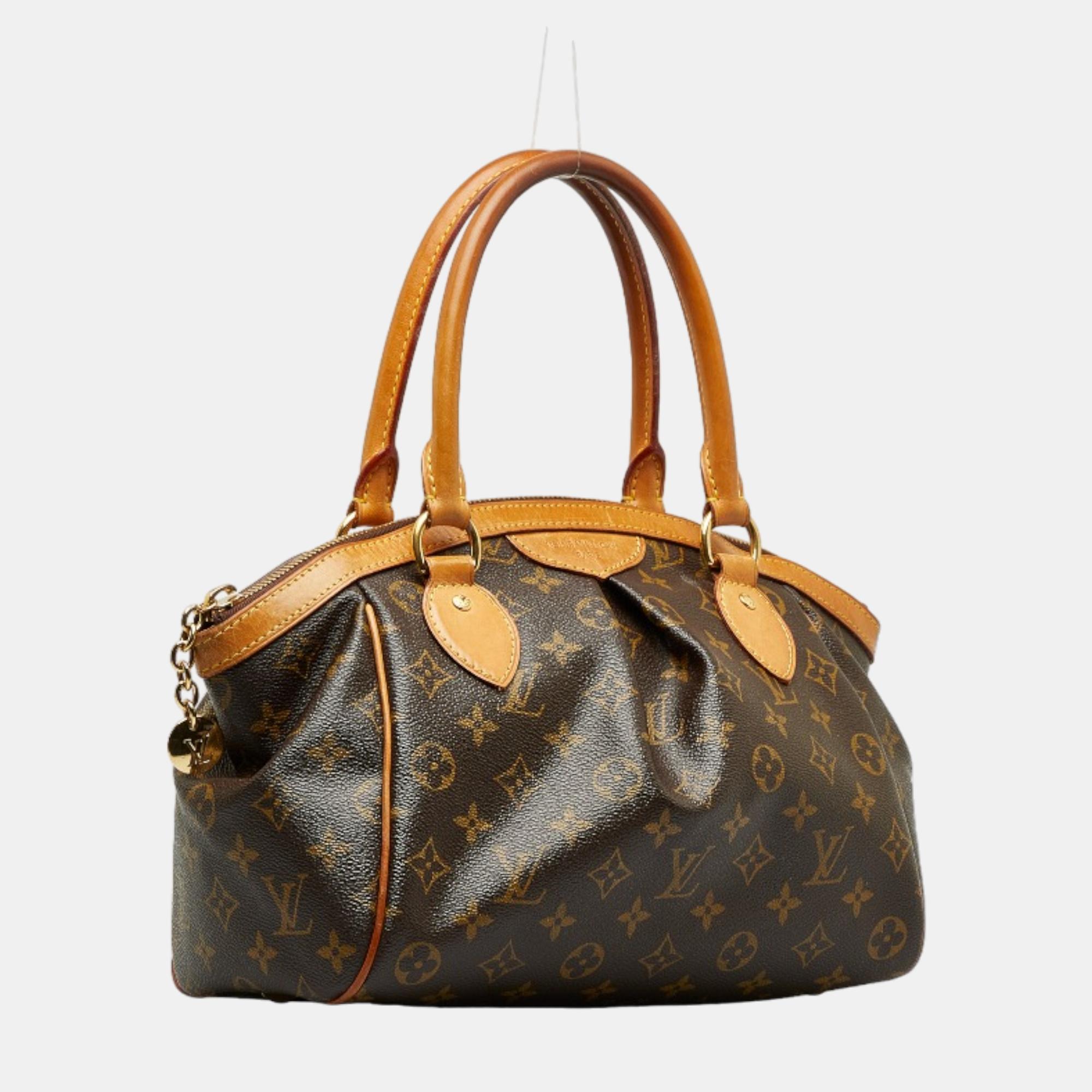 

Louis Vuitton Brown Canvas Monogram Tivoli PM Handbag