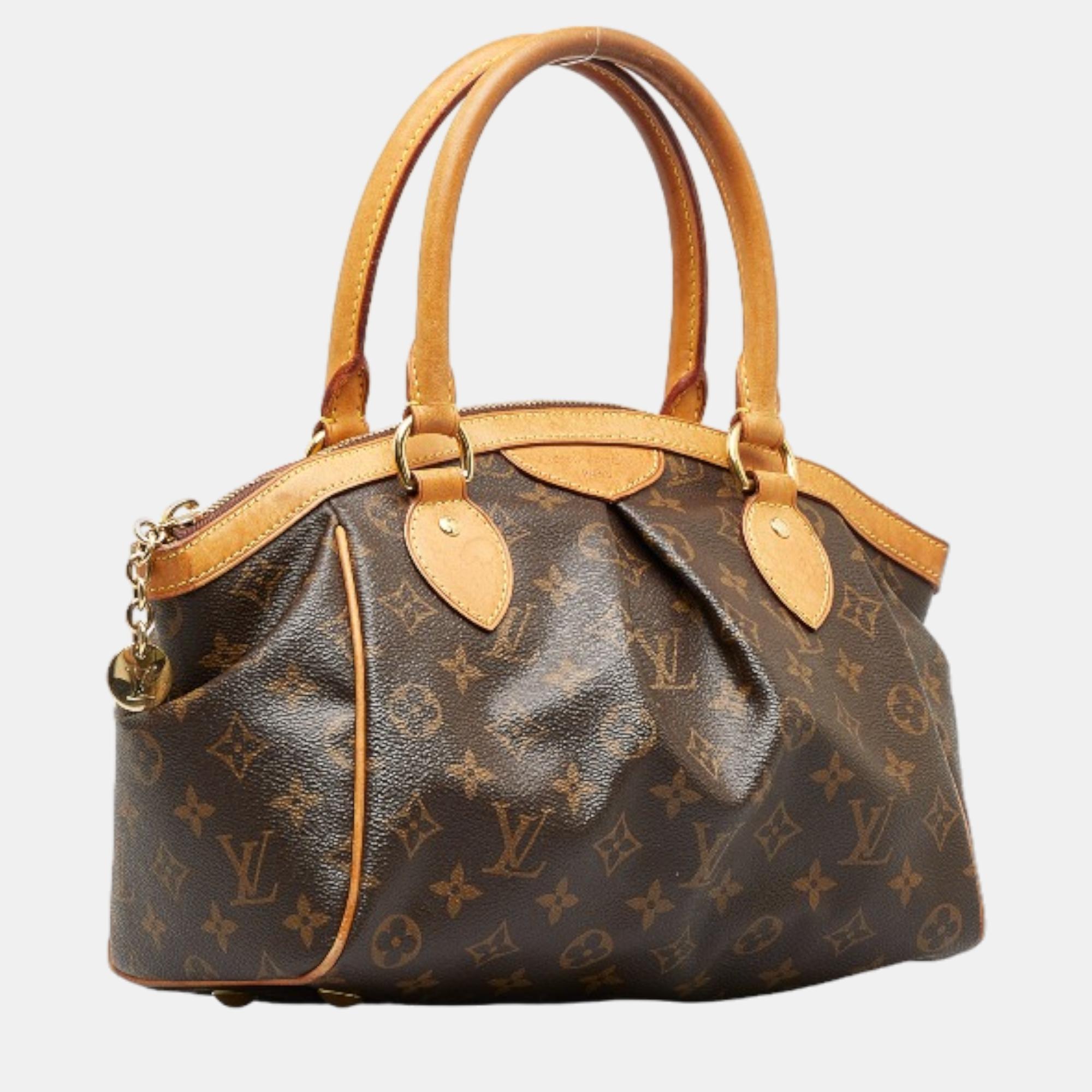 

Louis Vuitton Brown Canvas Monogram Tivoli PM Handbag