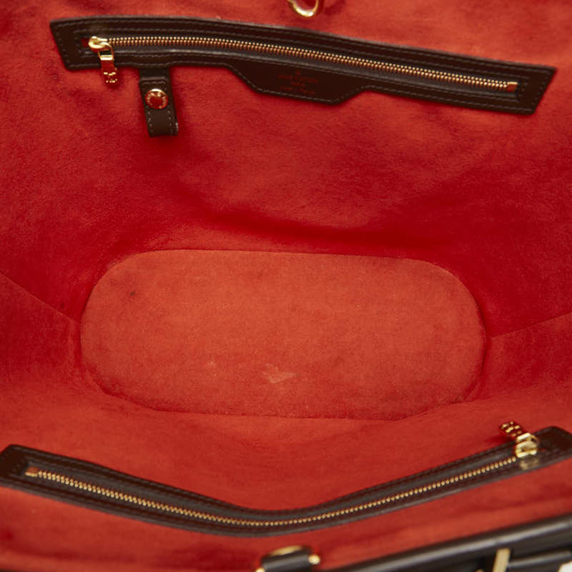 Brown Louis Vuitton Damier Ebene Manosque GM Tote Bag – Designer
