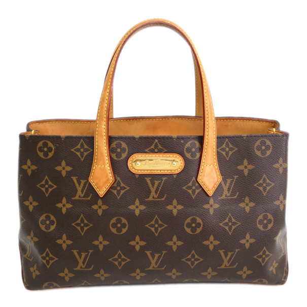 Pre Owned Louis Vuitton Monogram Wilshire Tote PM