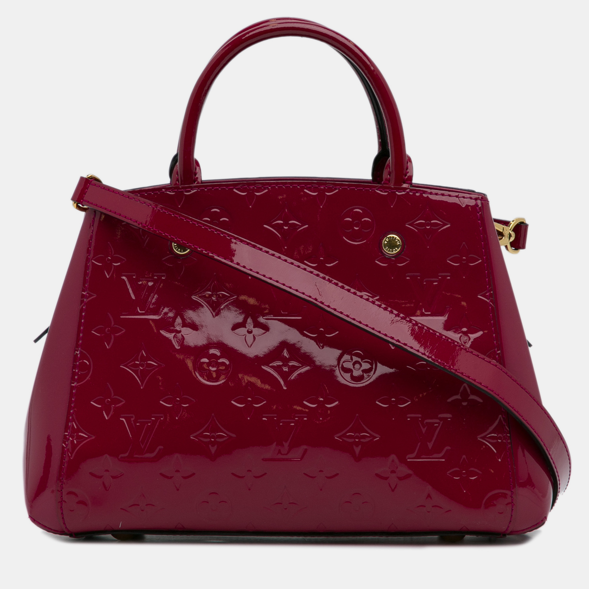 Pre Owned Louis Vuitton Monogram Vernis Montaigne BB