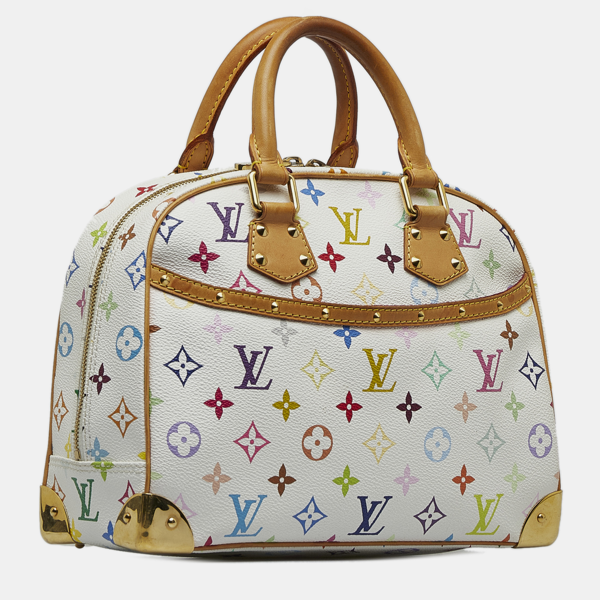 

Louis Vuitton Monogram Multicolore Trouville, White