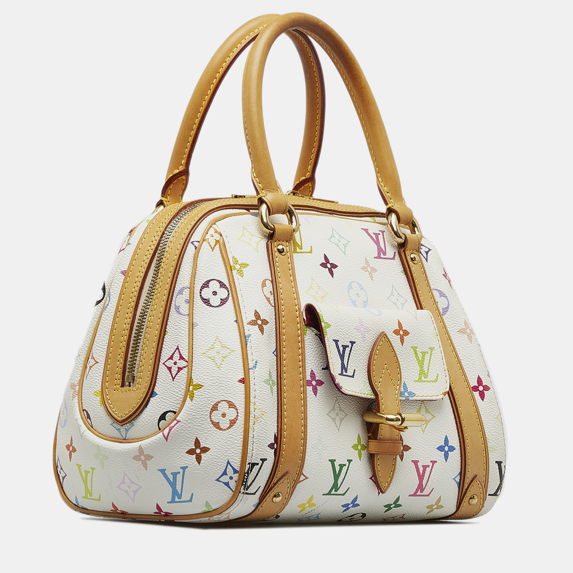 

Louis Vuitton Monogram Multicolore Priscilla, White