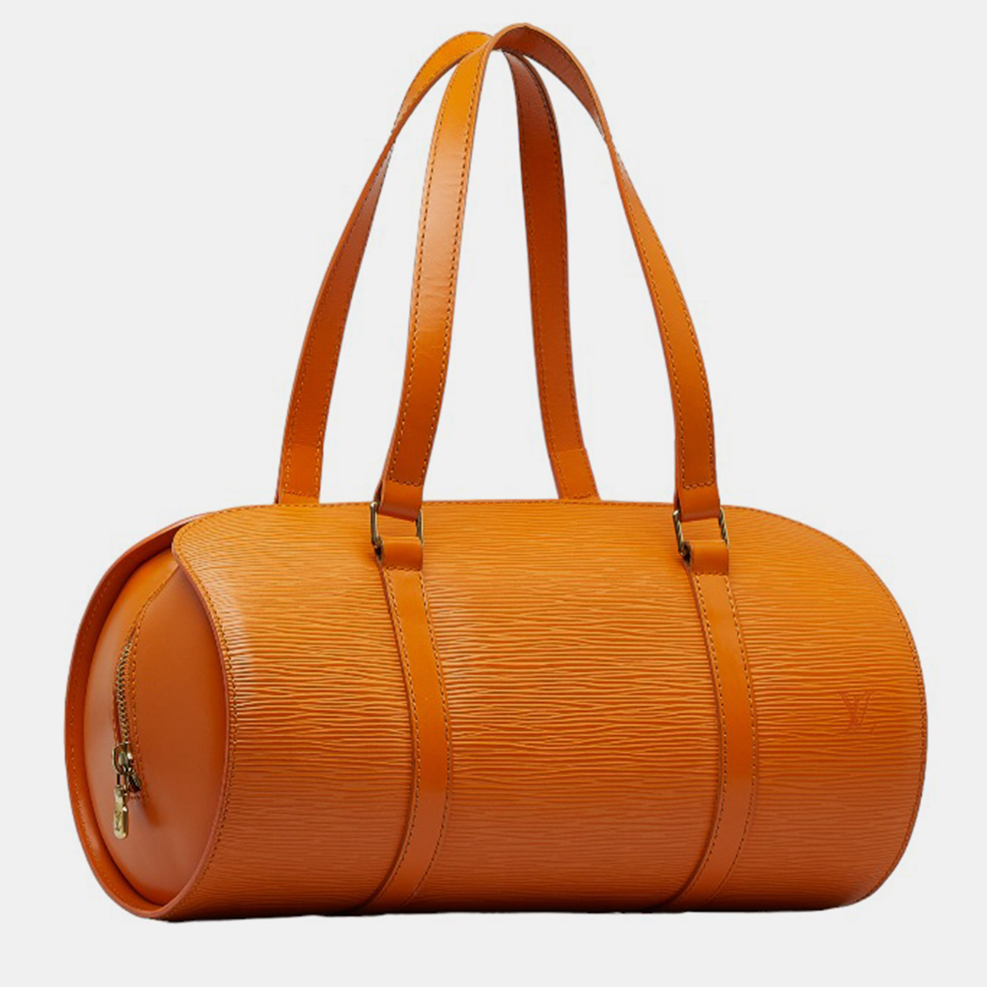 Louis Vuitton Orange Epi Leather Soufflot