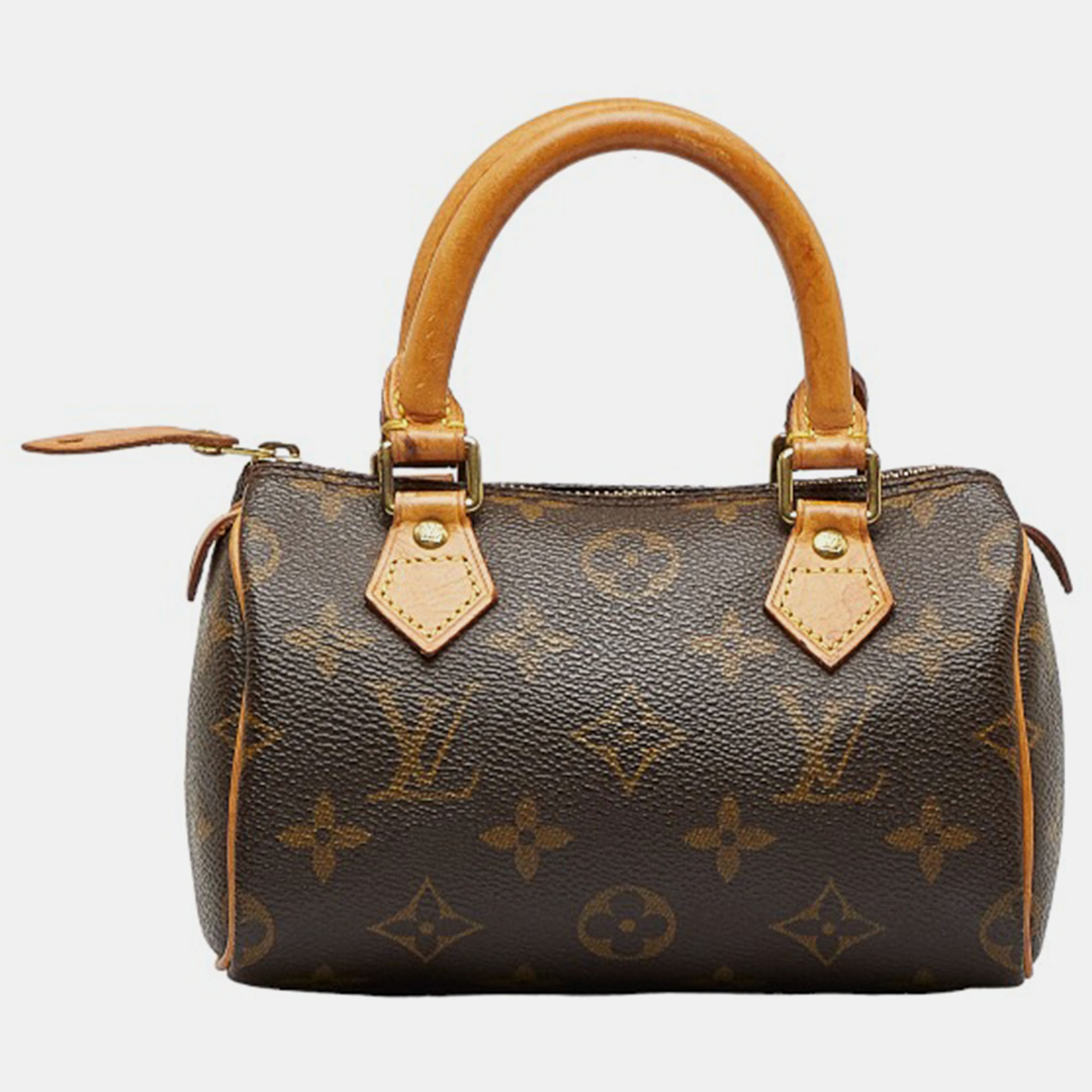 Satchel Louis Vuitton Brown in Cotton - 31948365