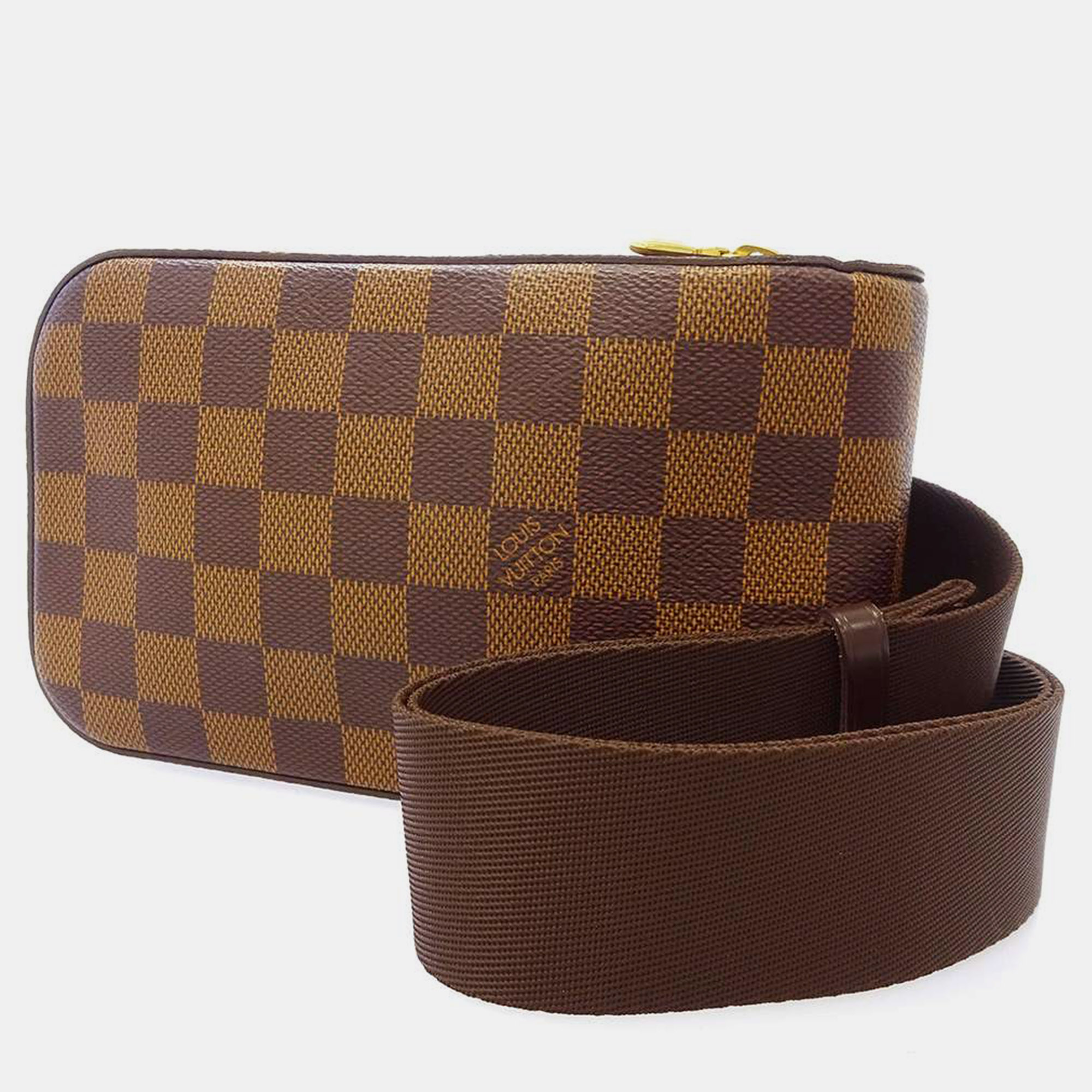 Louis Vuitton 2008 Pre-owned Force Belt - Grey
