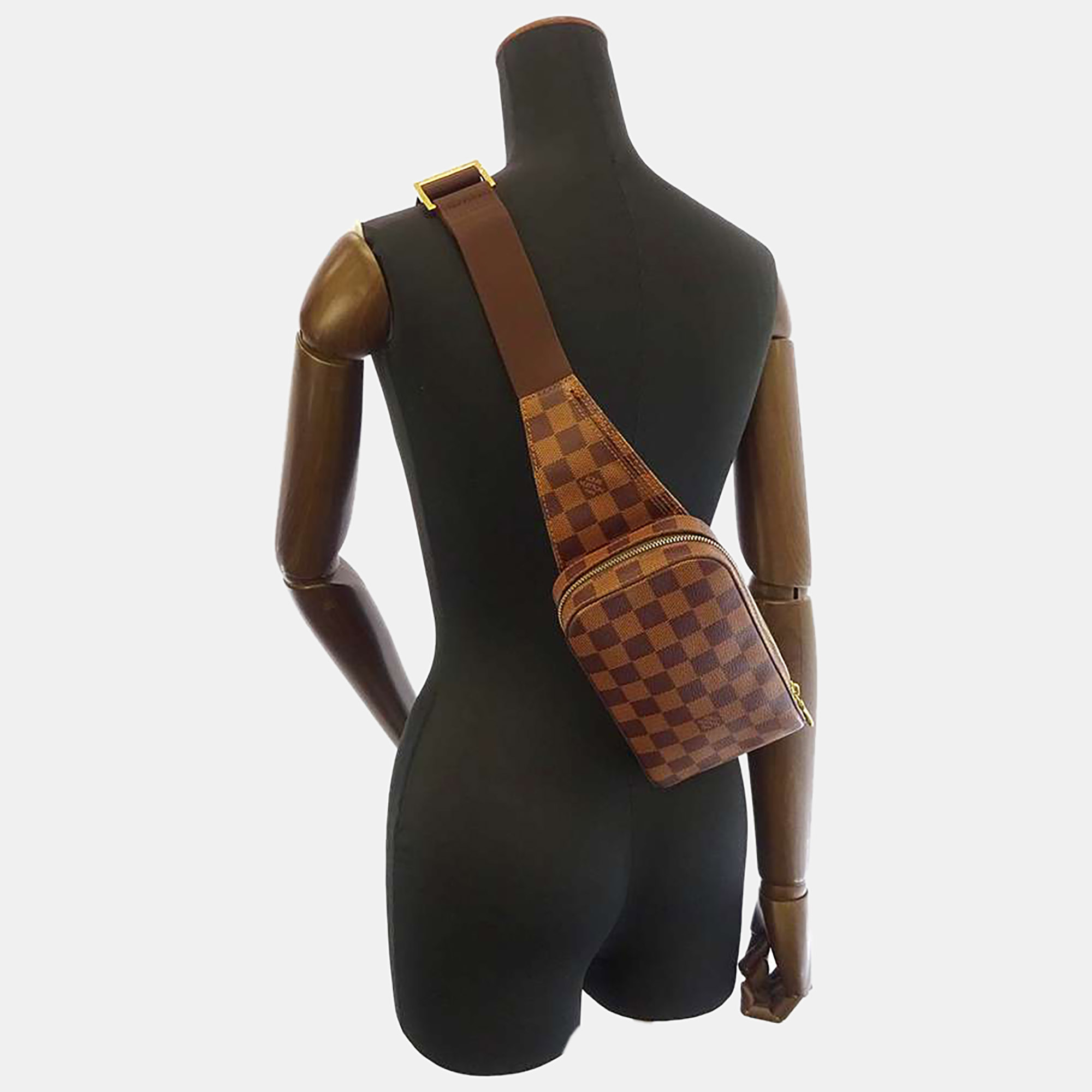 

Louis Vuitton Brown Damier Ebene Canvas Geronimos Belt Bag