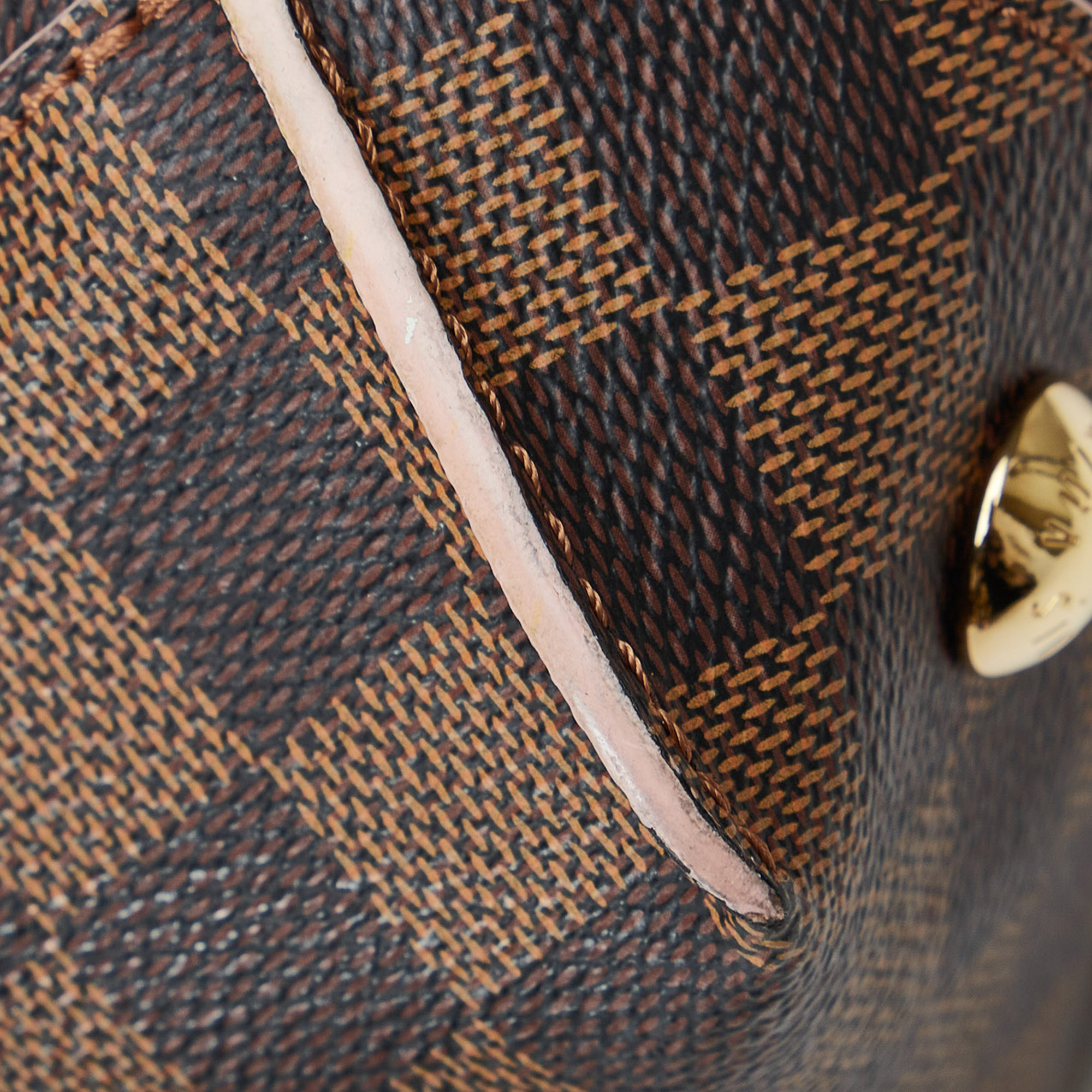 LOUIS VUITTON Caissa PM Damier Ebene Tote Bag TT2912 