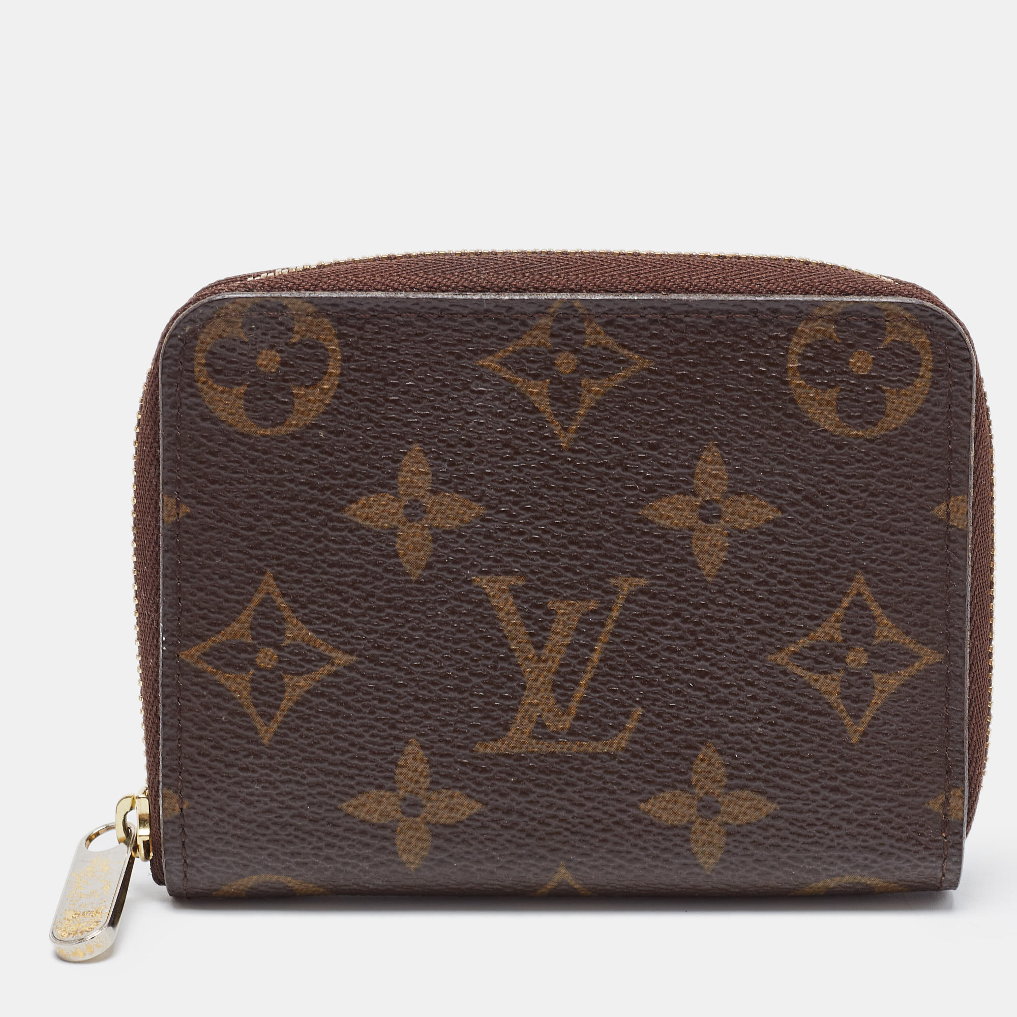 

Louis Vuitton Monogram Canvas Zippy Coin Purse, Brown