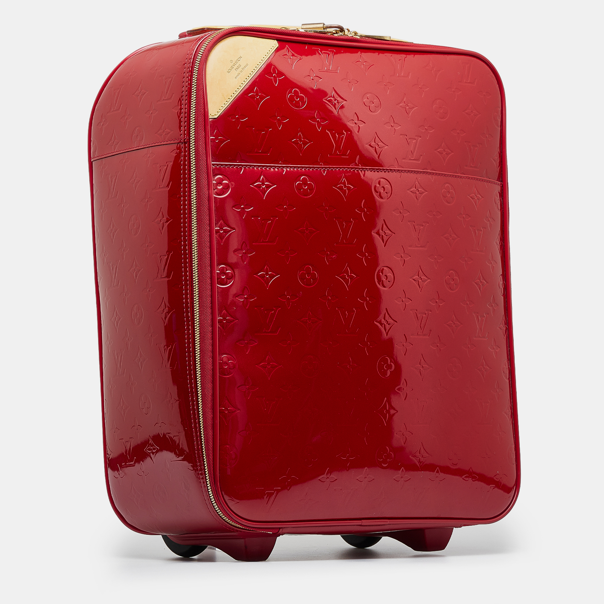 

Louis Vuitton Monogram Vernis Pegase 45, Red