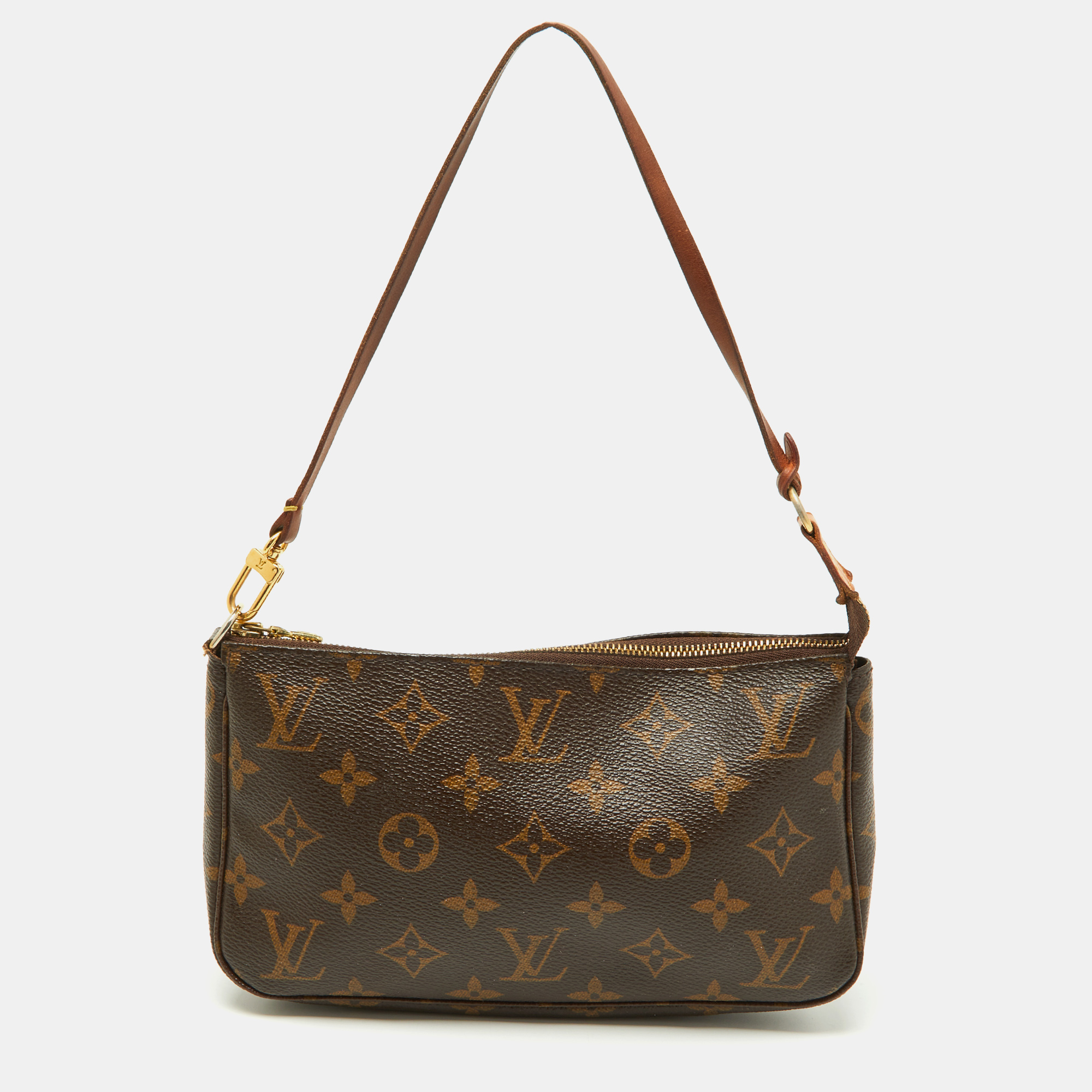 Pre Owned Louis Vuitton Monogram Canvas Pochette Accessoires Bag