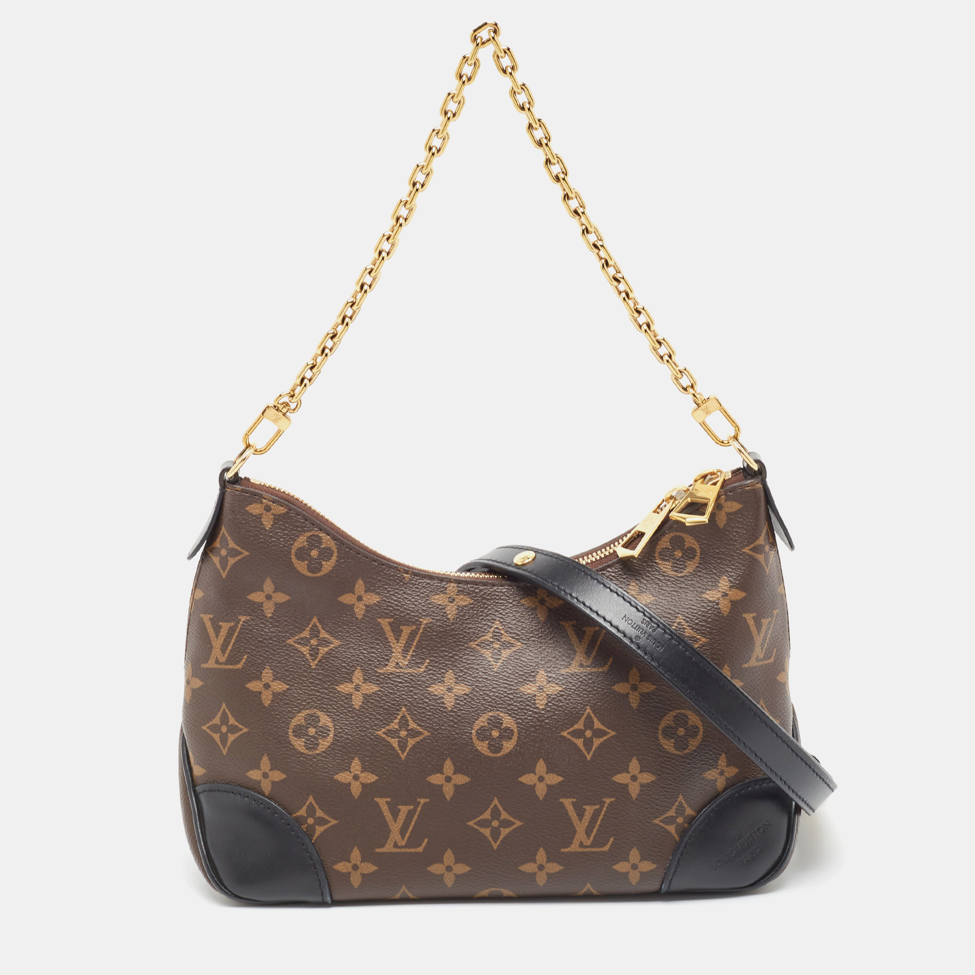 Louis Vuitton - Boulogne Bag - Black - Monogram Canvas - Women - Luxury