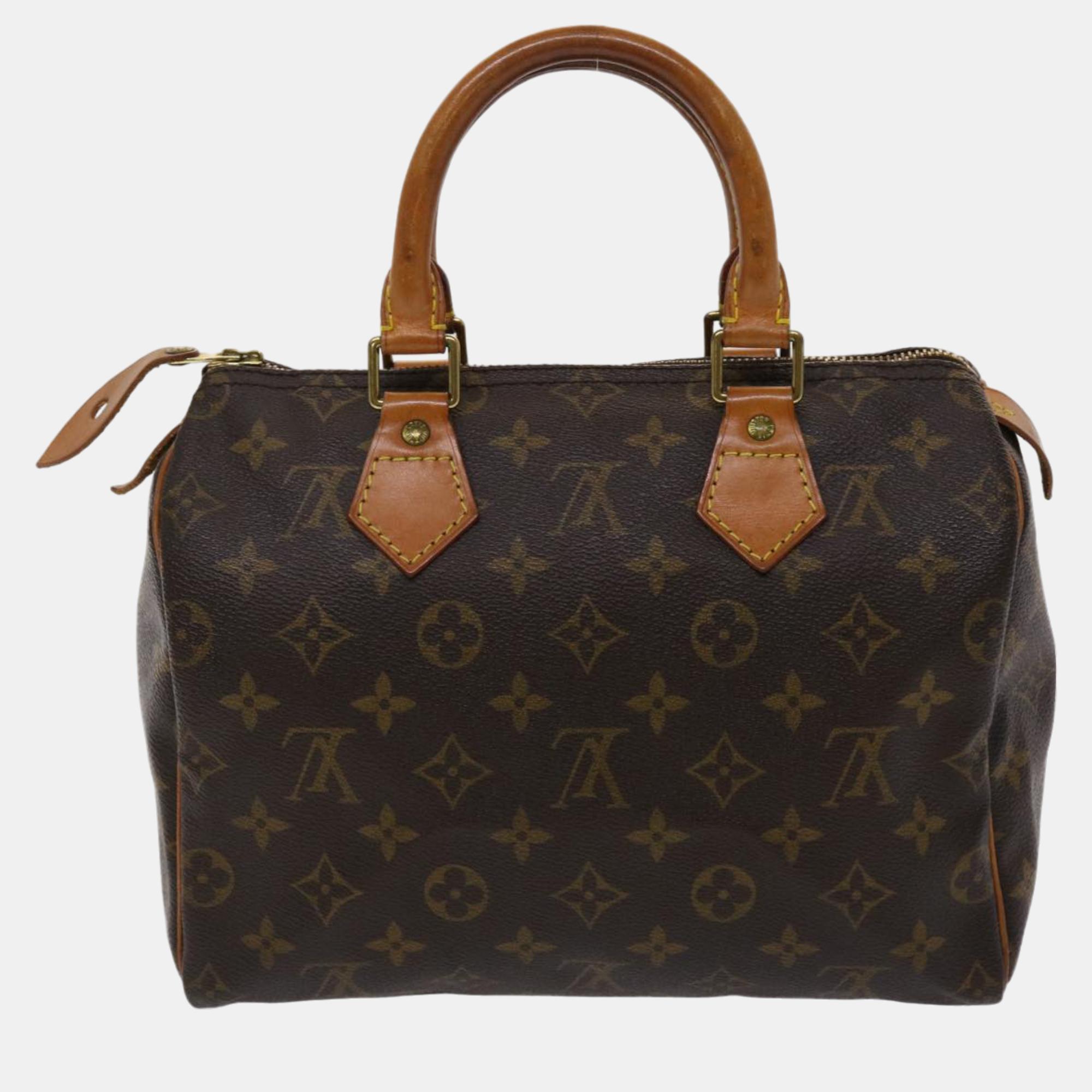 

Louis Vuitton Brown Monogram Canvas Speedy Bag