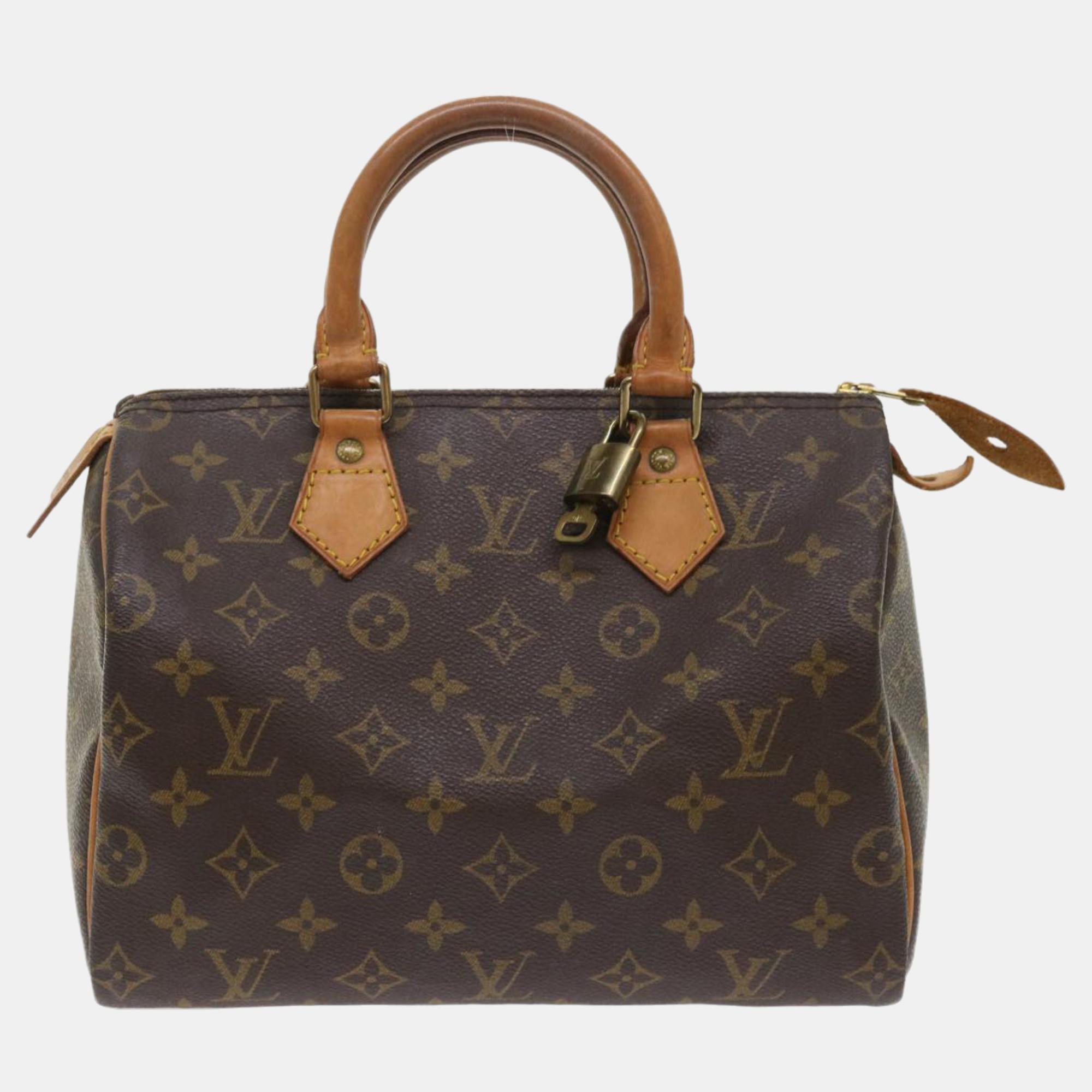 

Louis Vuitton Brown Monogram Canvas Speedy bag