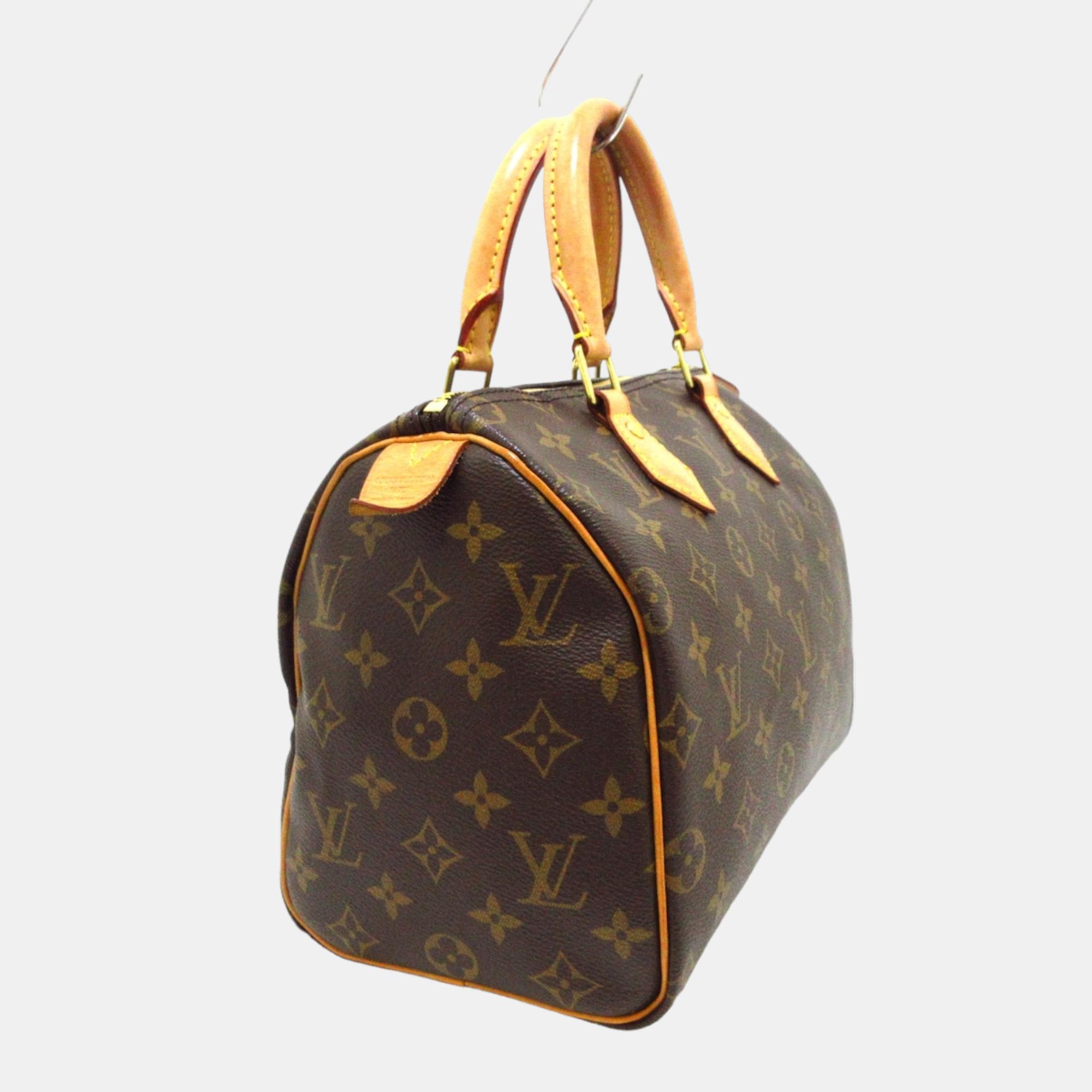 

Louis Vuitton Brown Monogram Canvas Speedy bag