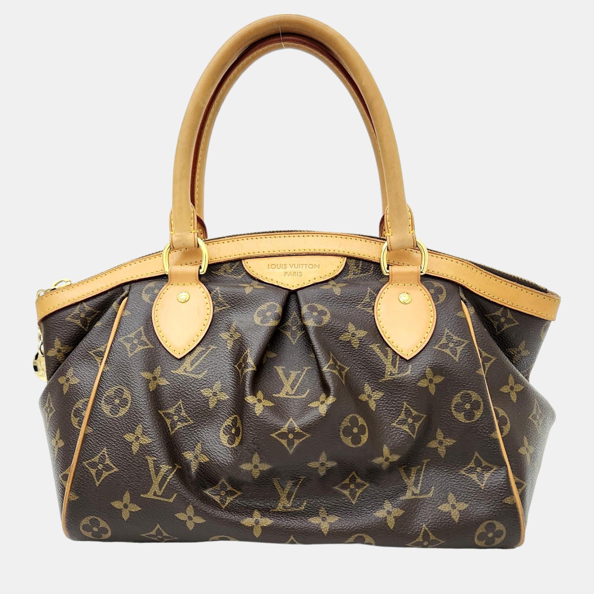 Pre-owned Louis Vuitton Tivoli Pm In Brown