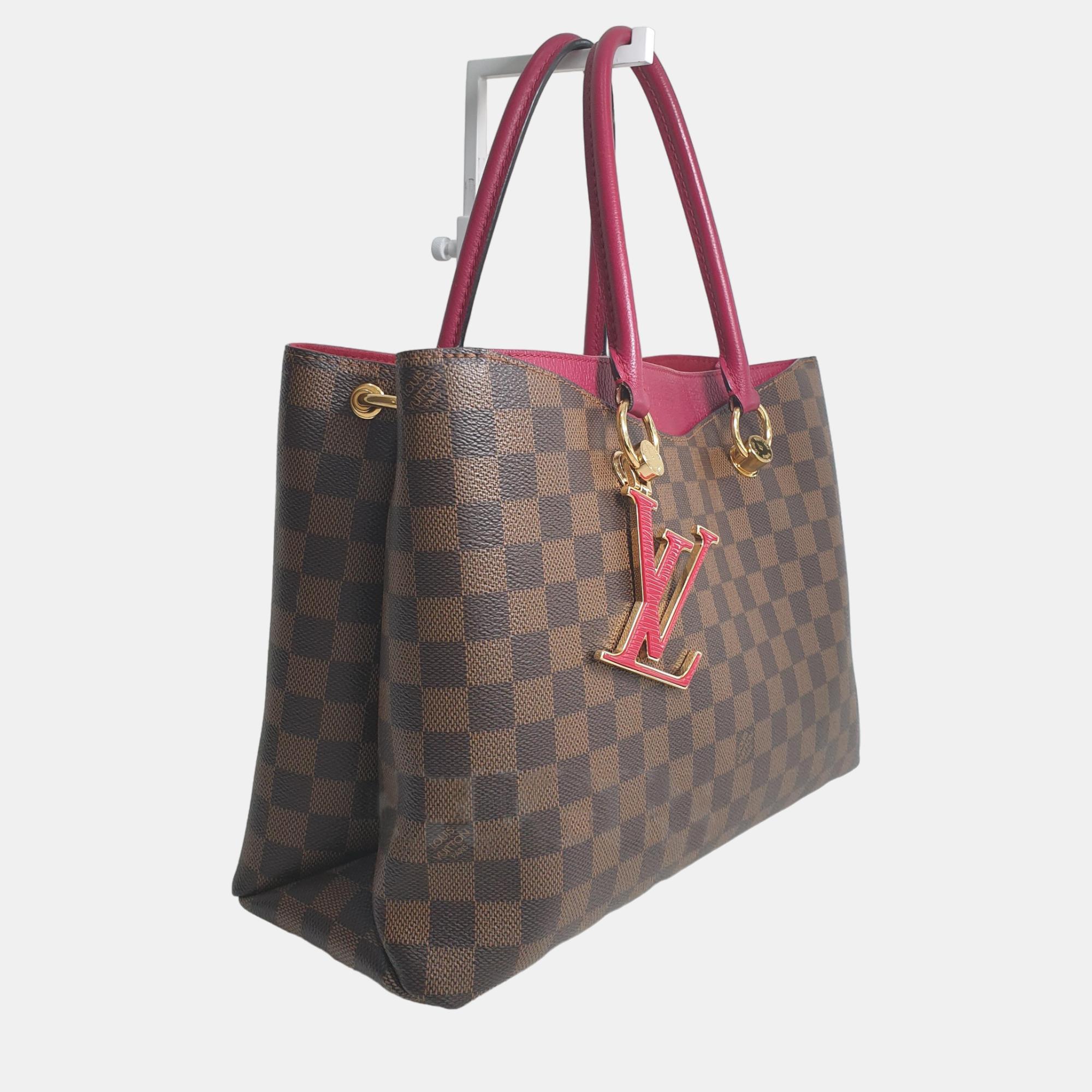 

Louis Vuitton Damier Riverside Bag, Brown