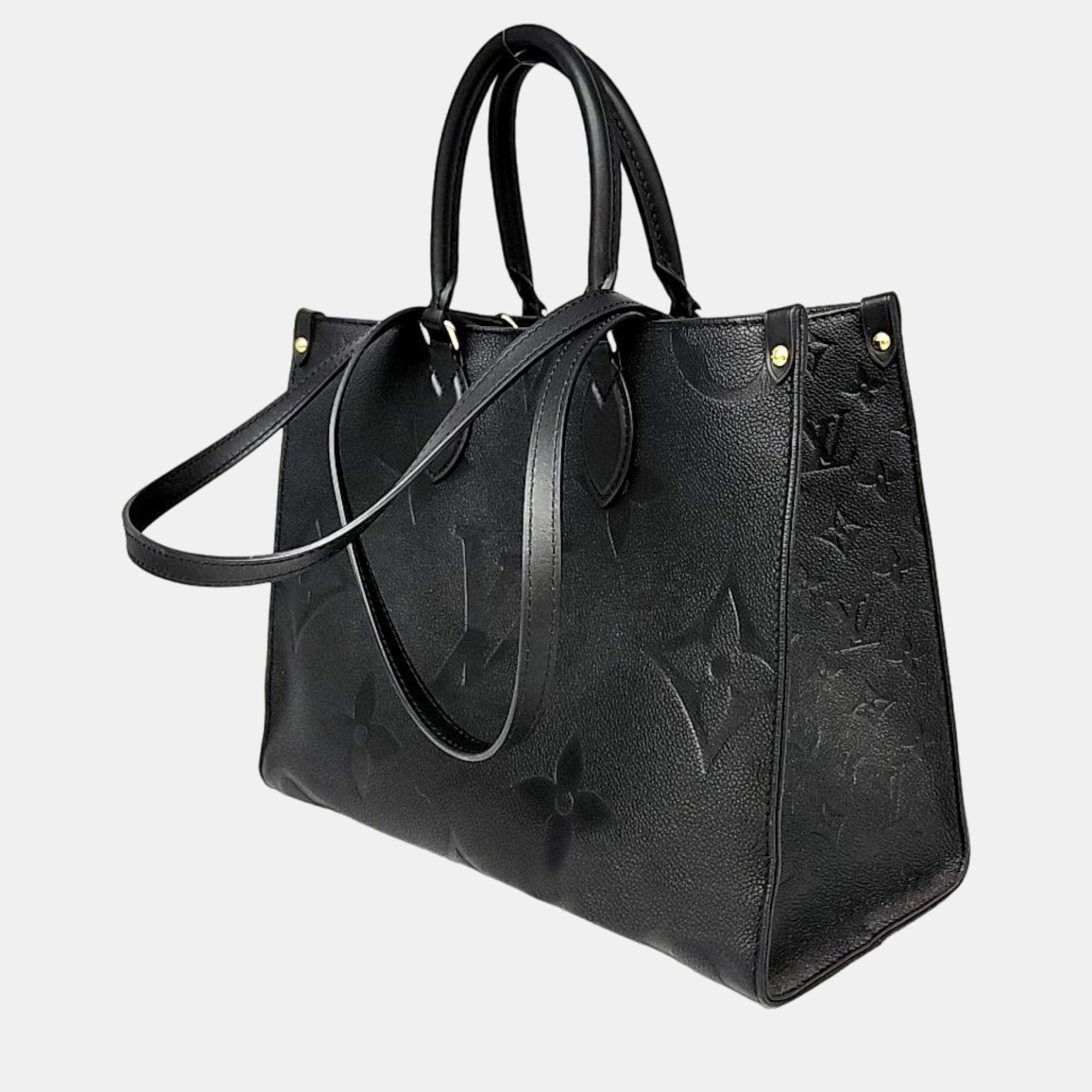 

Louis Vuitton Empreinte On The Go MM, Black