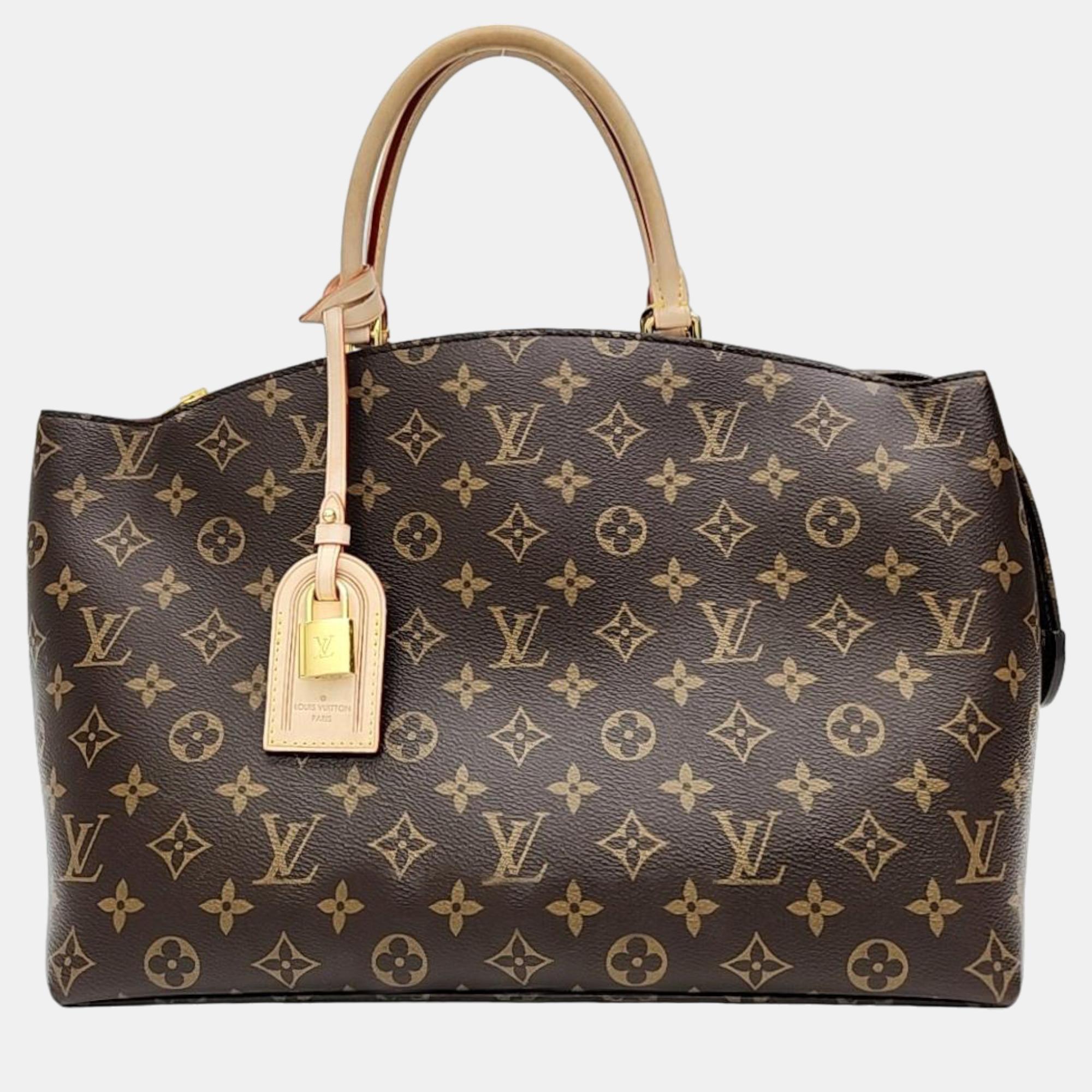 Pre-owned Louis Vuitton Grand Palais In Brown