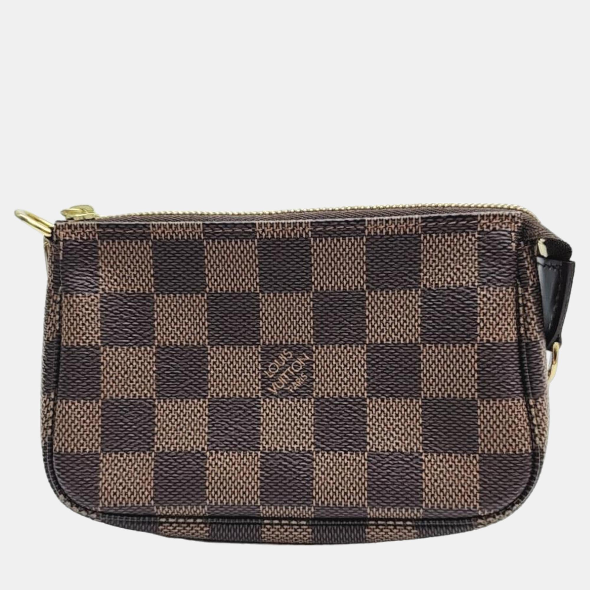 

Louis Vuitton Damier Mini Pochette Accessories N58009, Brown