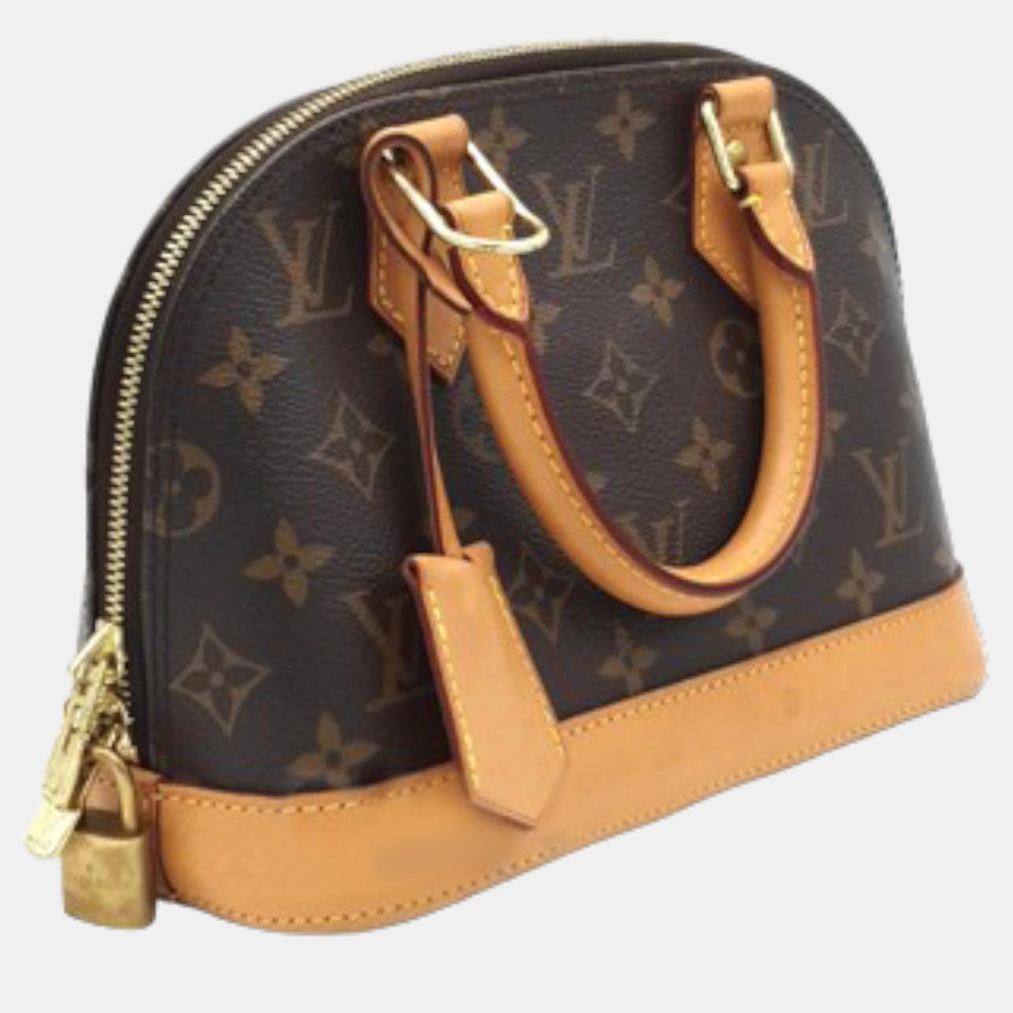 

Louis Vuitton Monogram AlmaBB, Beige