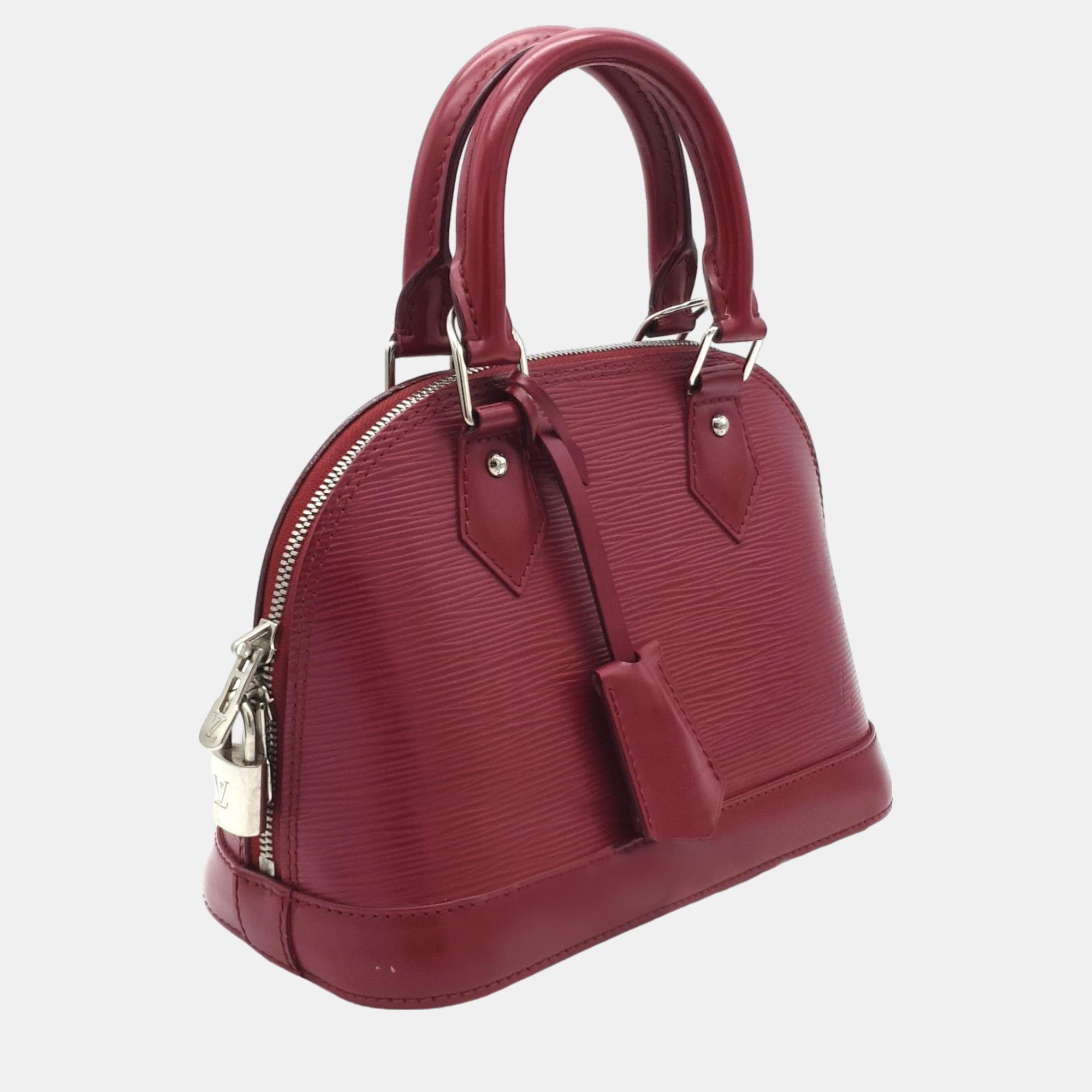 

Louis Vuitton Epi Alma BB, Burgundy