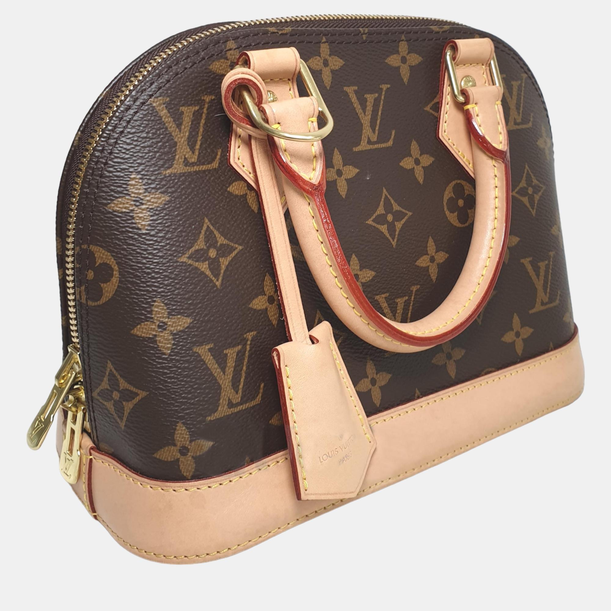 

Louis Vuitton Monogram AlmaBB, Brown