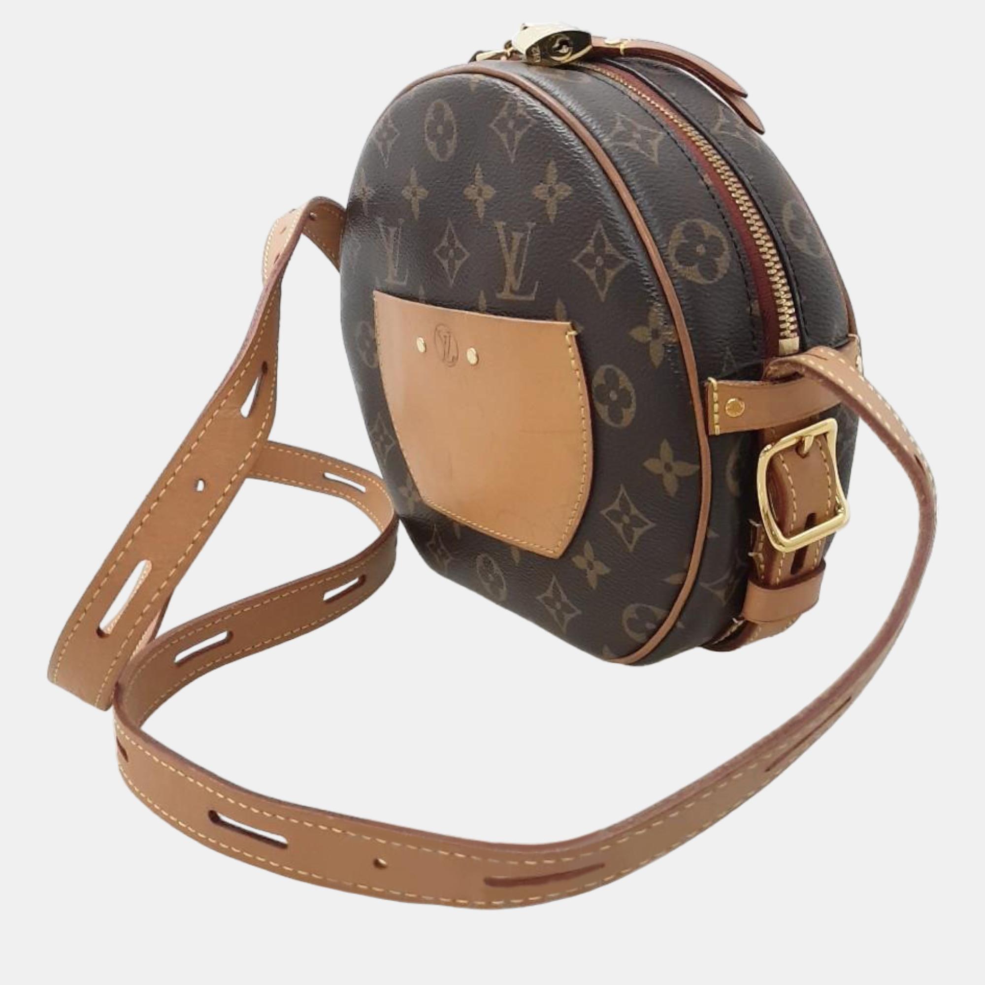 

Louis Vuitton Boite Chapeau Souffle, Brown