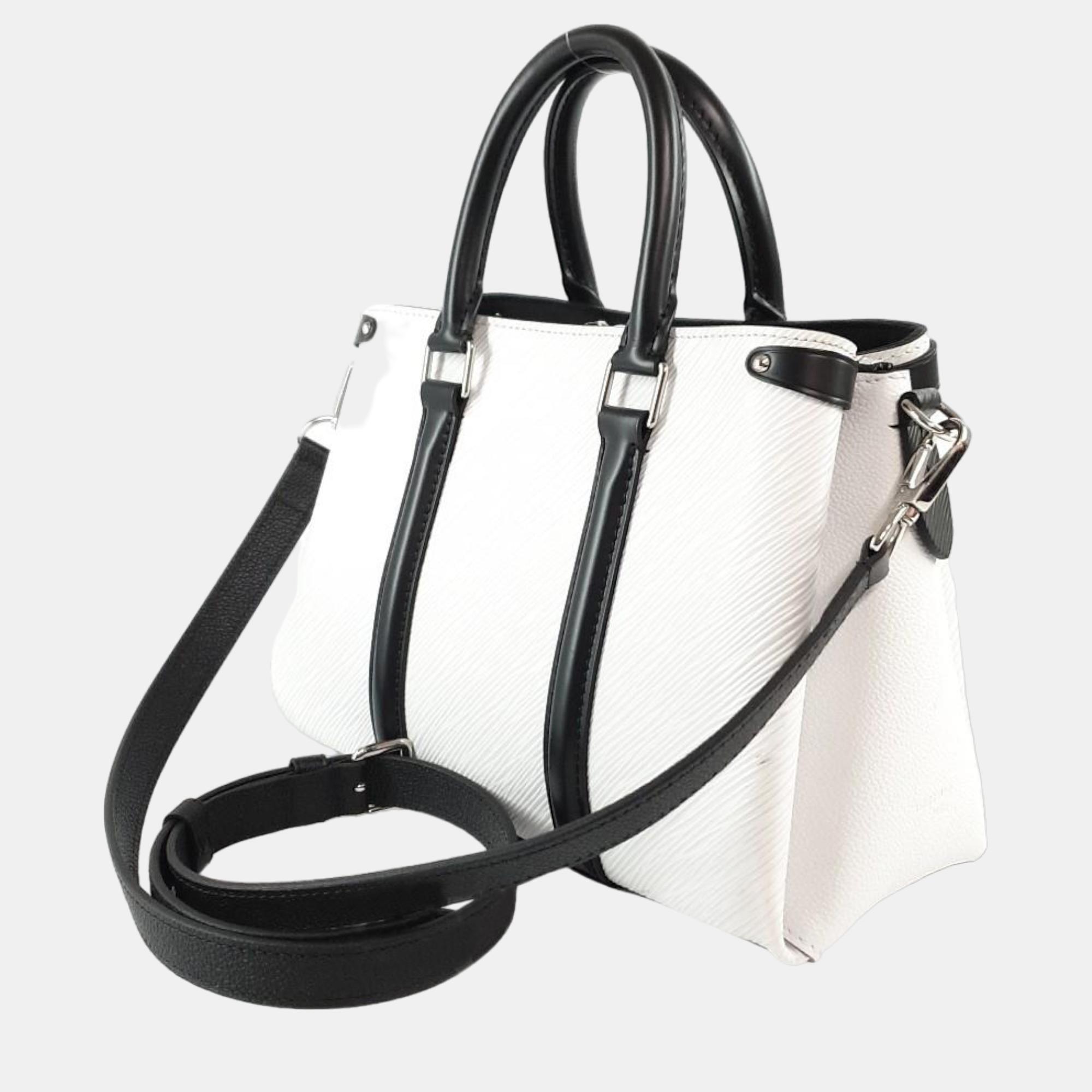 

Louis Vuitton Epi Suplo BB, White
