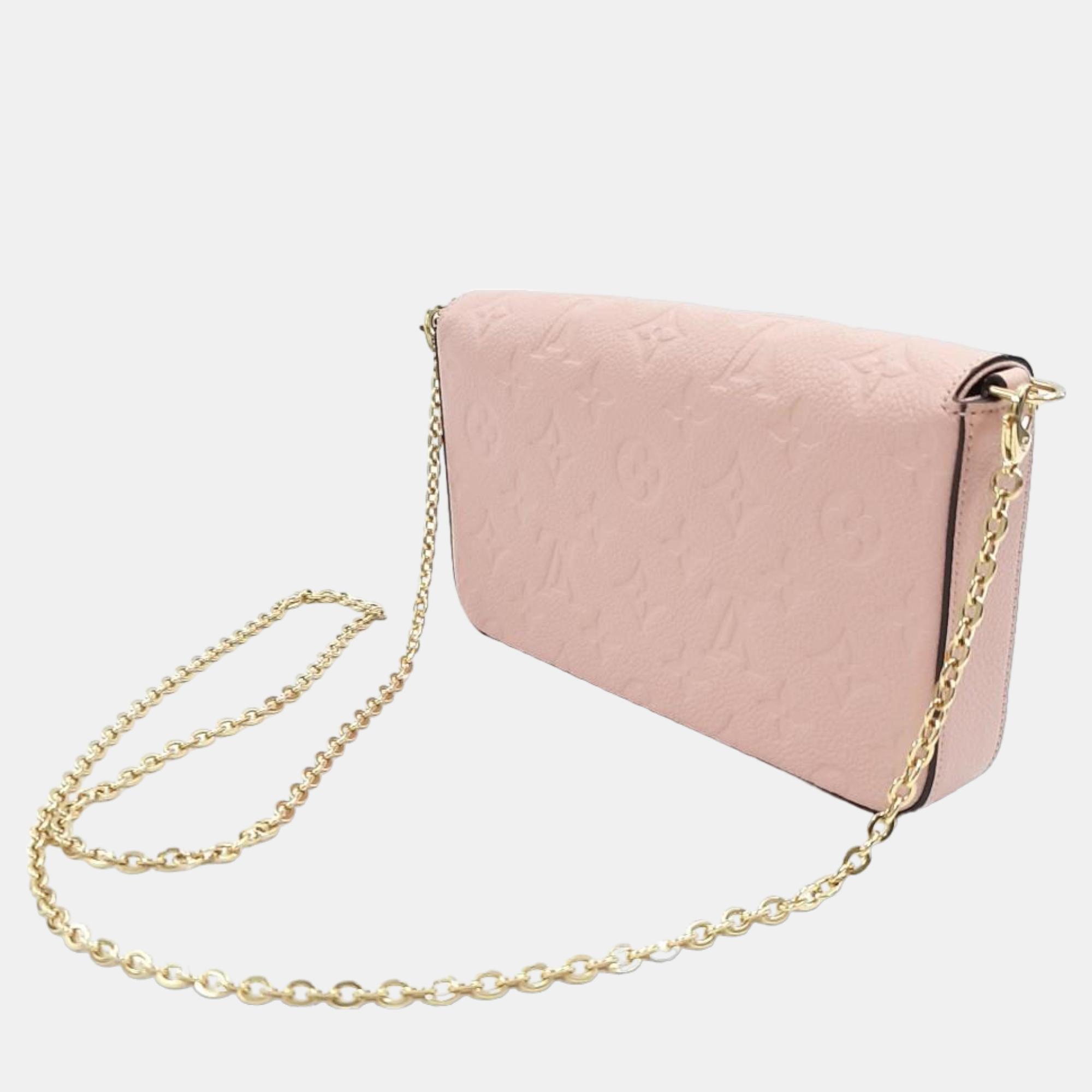 

Louis Vuitton Empreinte Pochette Felicie, Pink