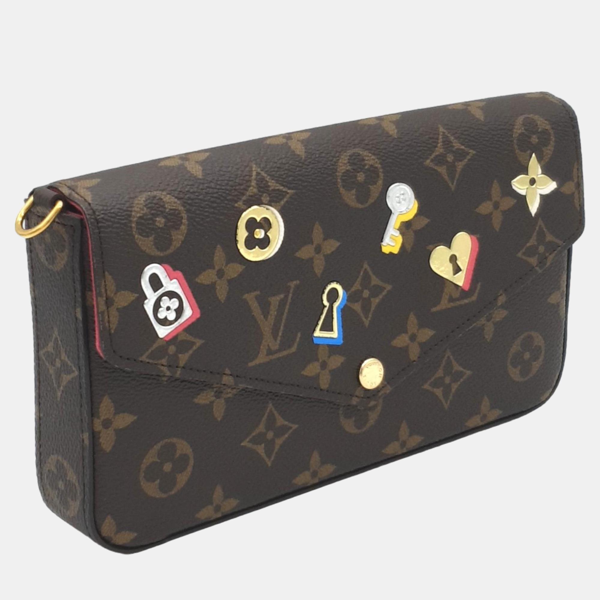 

Louis Vuitton Lovelock Pochette Felicie, Brown