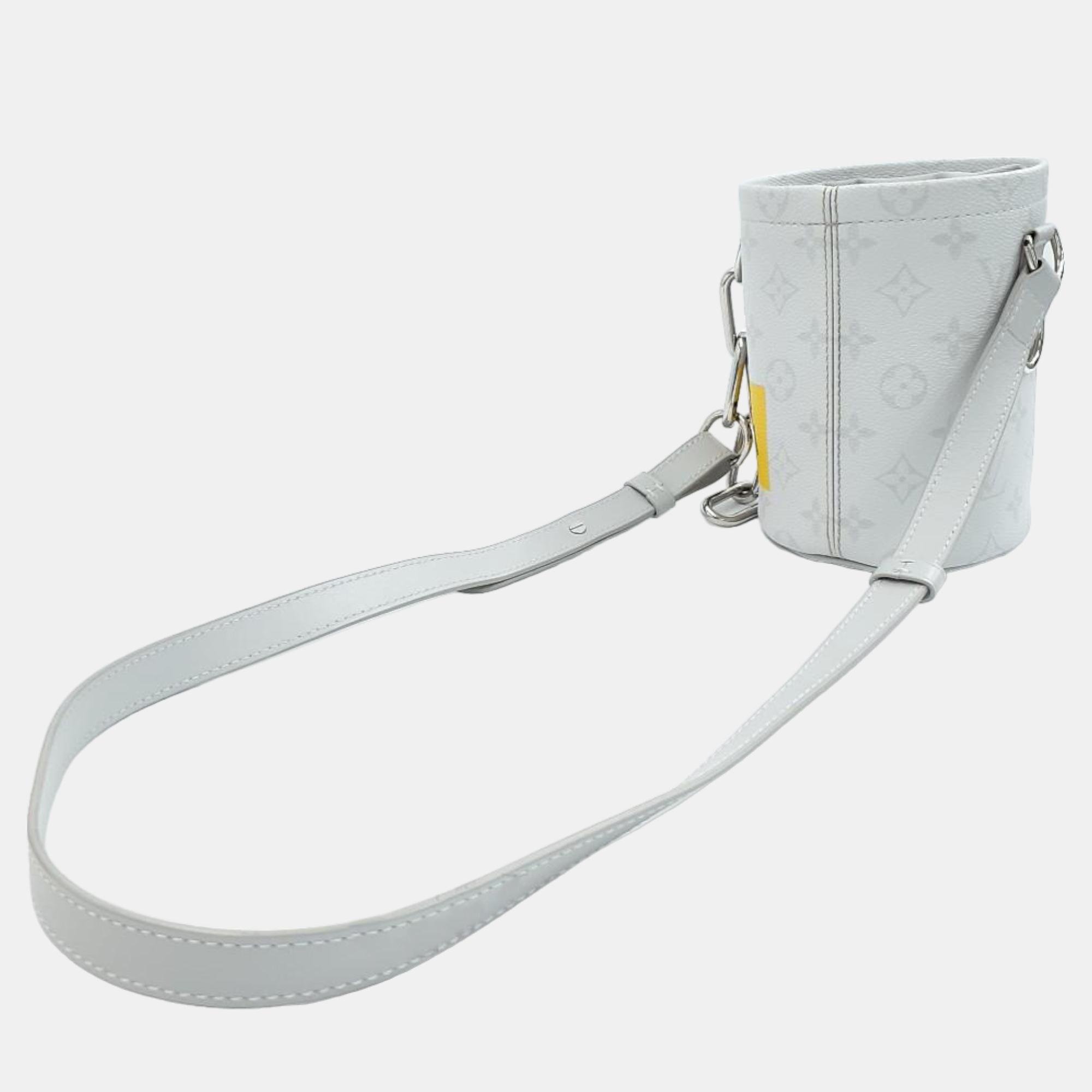 

Louis Vuitton Chalk Nano Bag, Grey