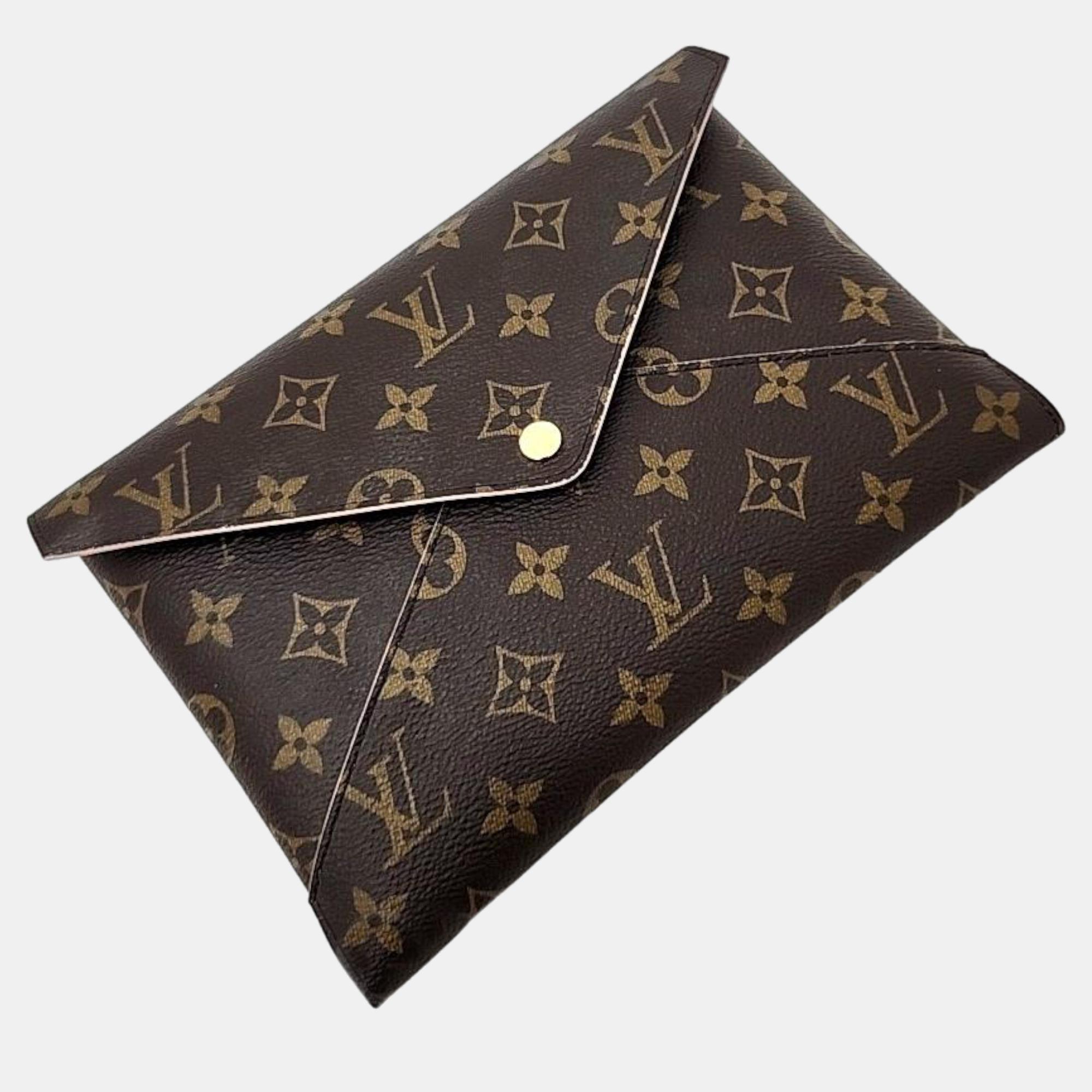 

Louis Vuitton Monogram Kirigami Clutch, Brown