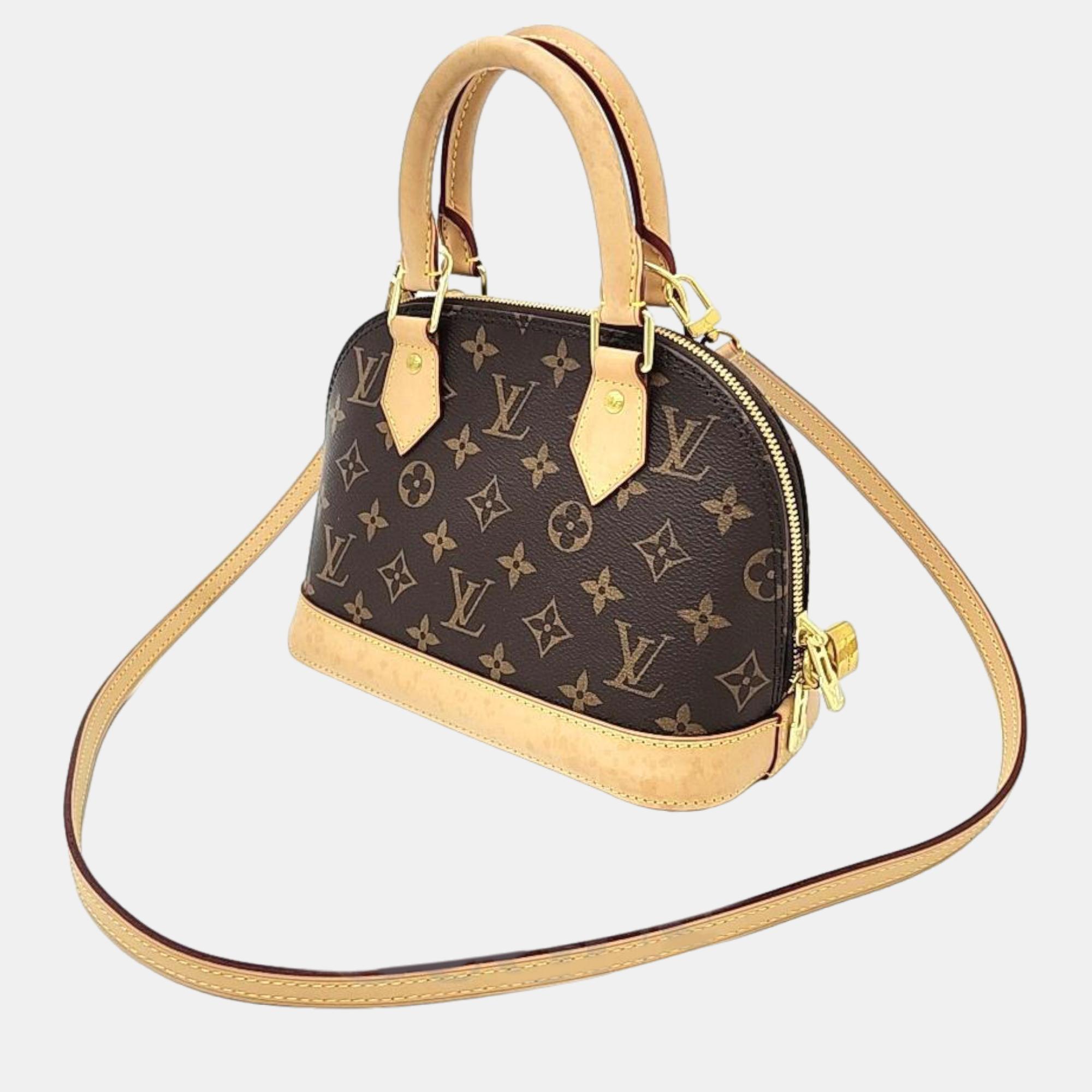 

Louis Vuitton Monogram AlmaBB, Beige