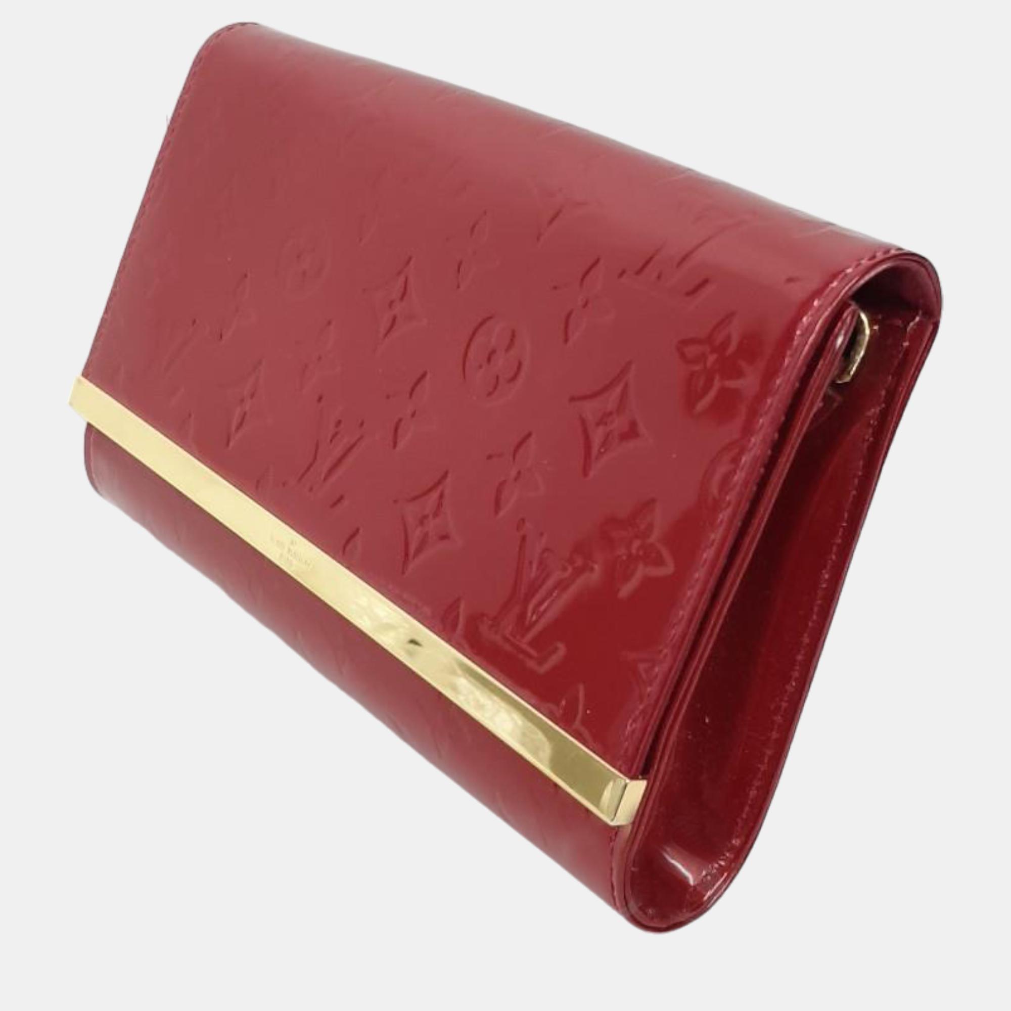

Louis Vuitton Berniana Clutch Bag, Red