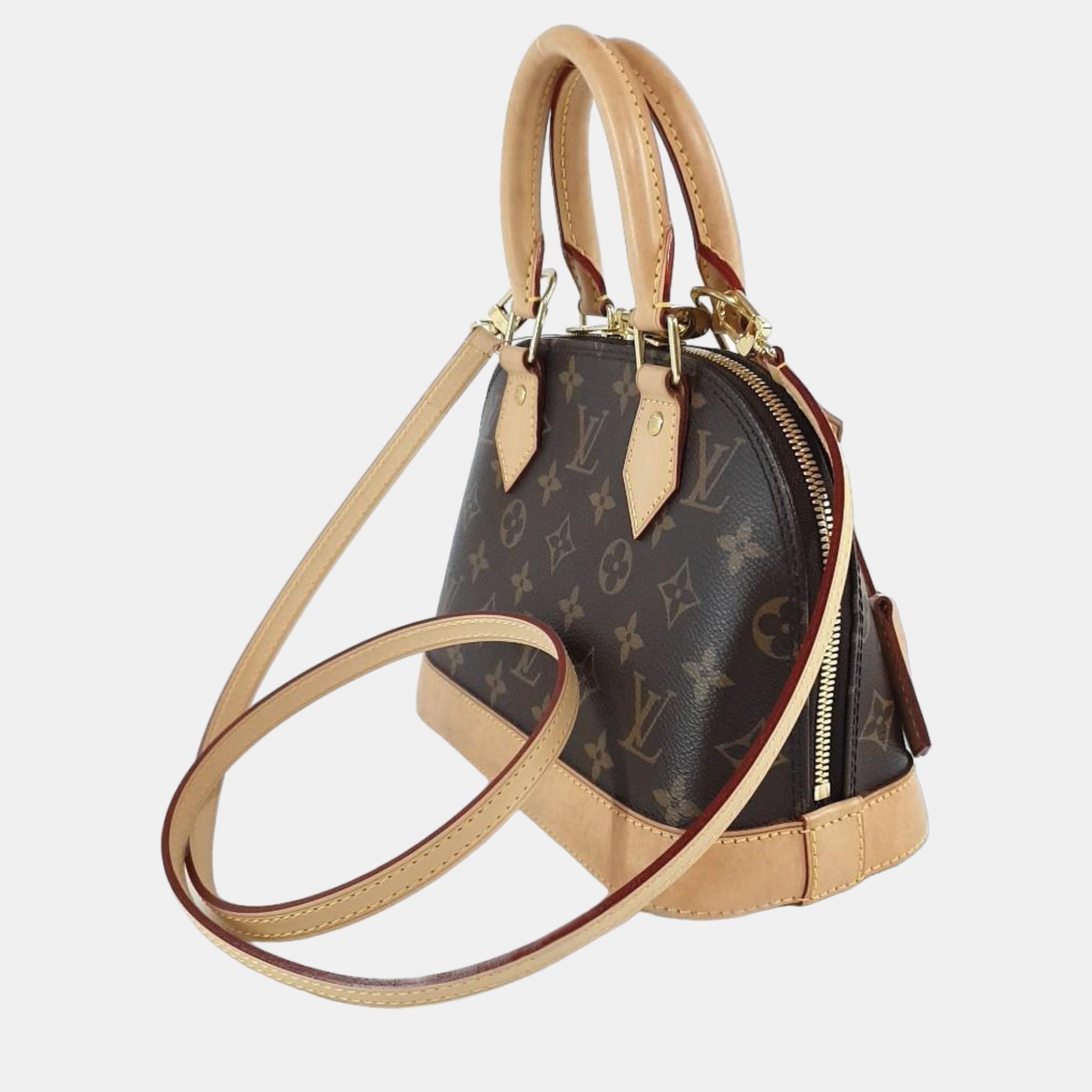 

Louis Vuitton Monogram AlmaBB, Brown