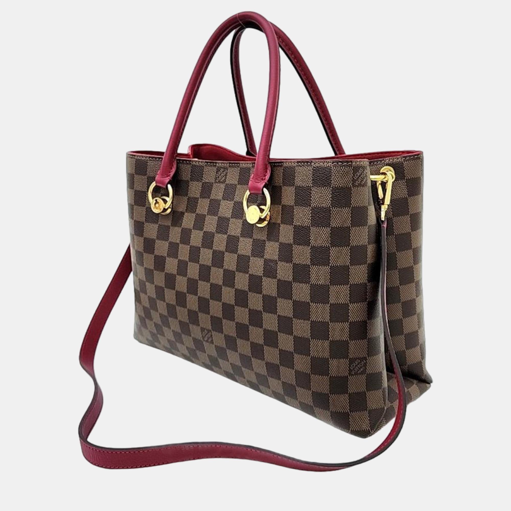 

Louis Vuitton Damier Riverside Bag, Brown