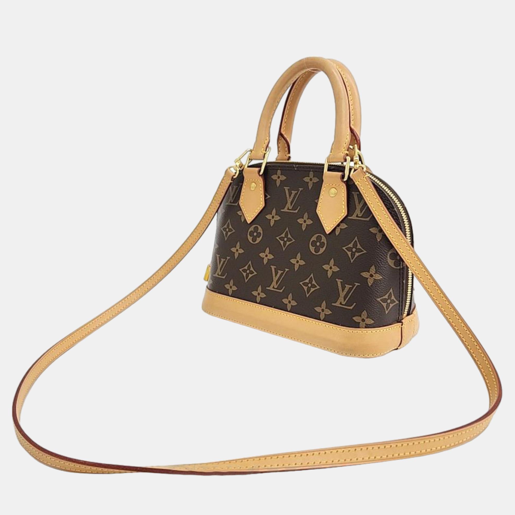 

Louis Vuitton Monogram AlmaBB M53152, Brown