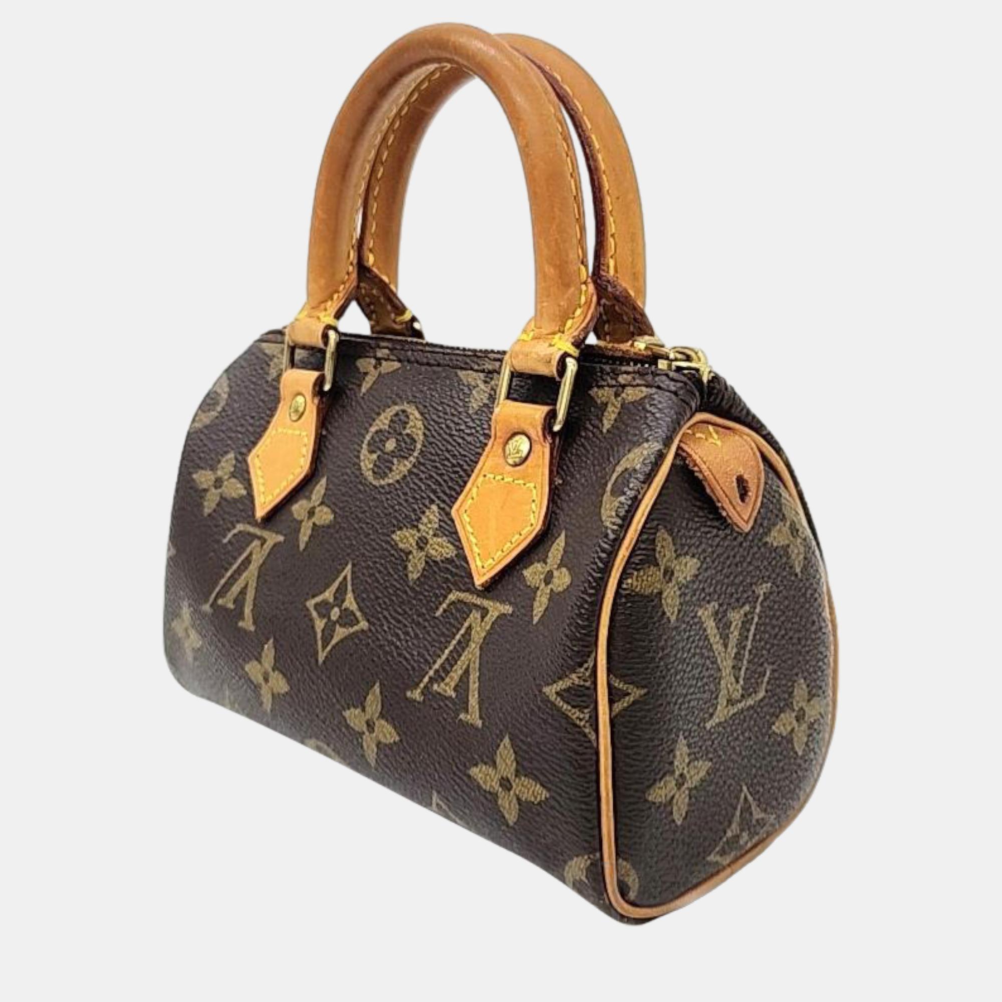 

Louis Vuitton Nano Speedy, Brown