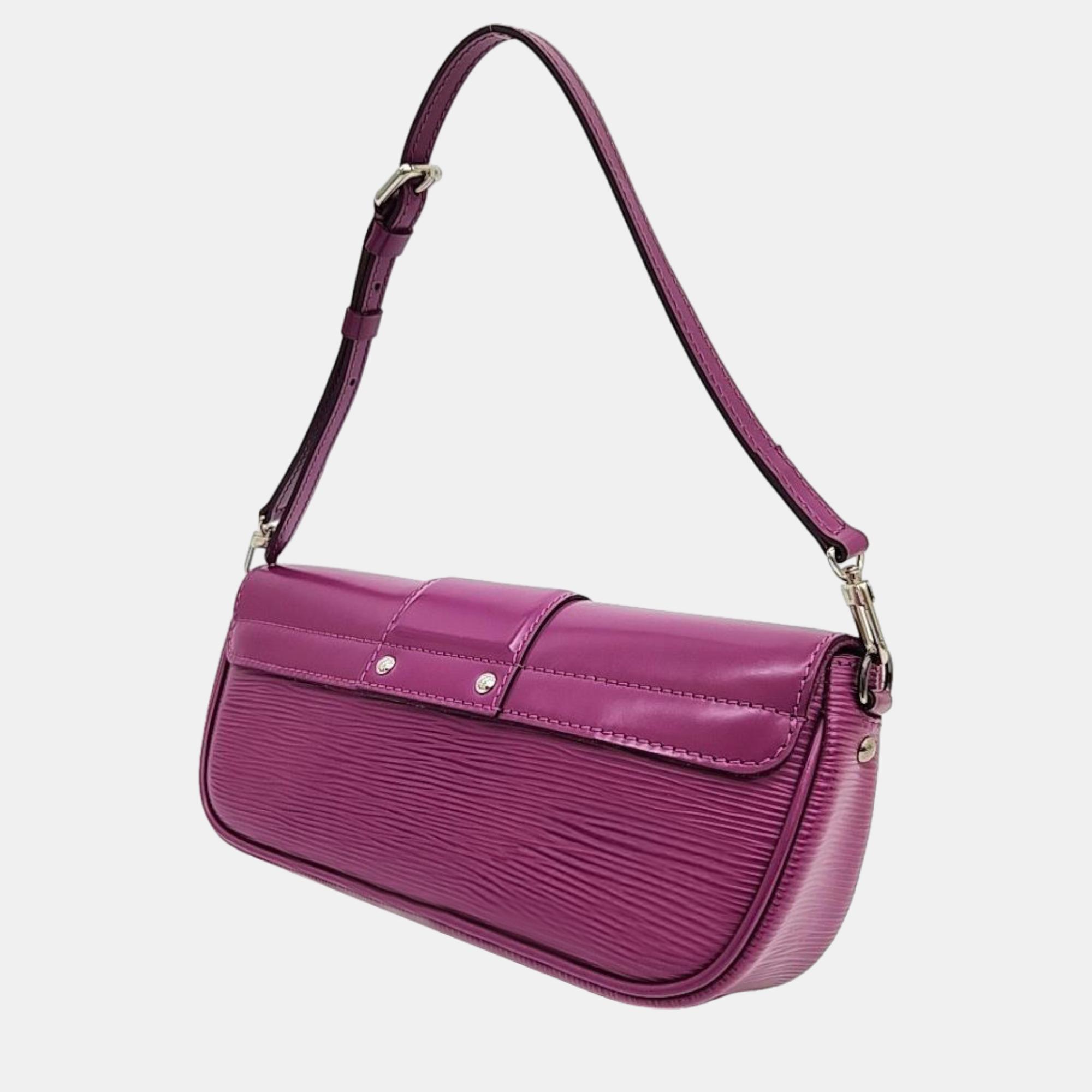 

Louis Vuitton Epi Montaigne Clutch, Purple
