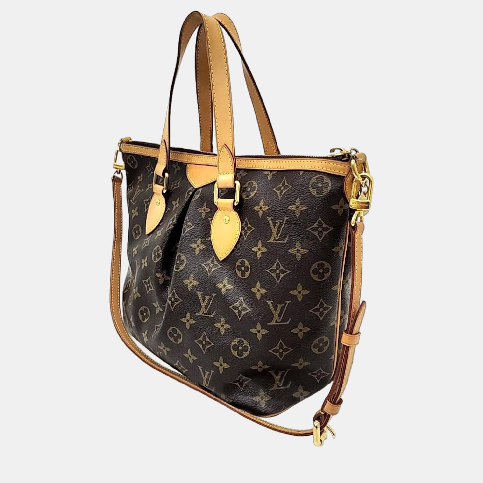 

Louis Vuitton Monogram Palermo PM, Brown