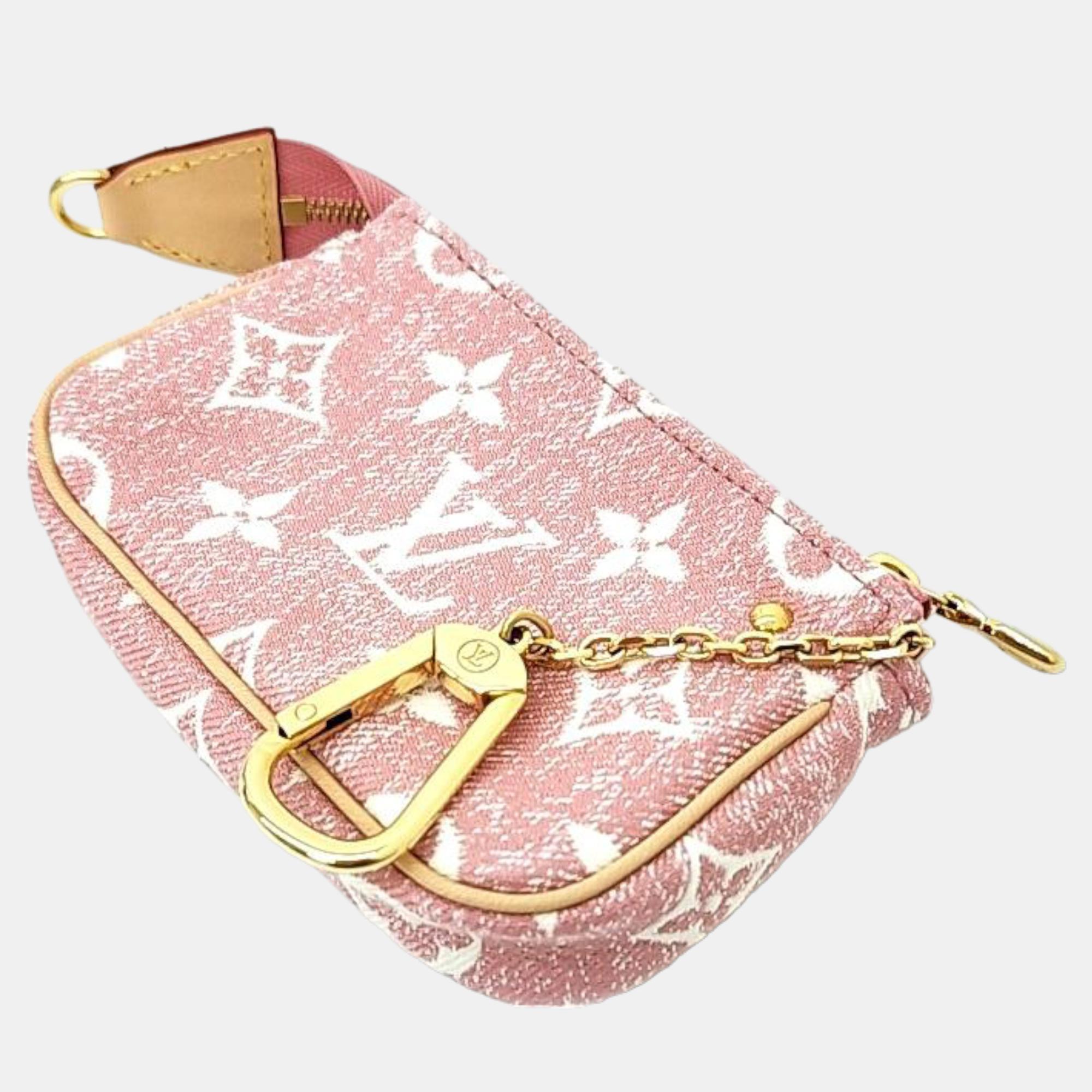 

Louis Vuitton Micro Pochette Accessua, Pink
