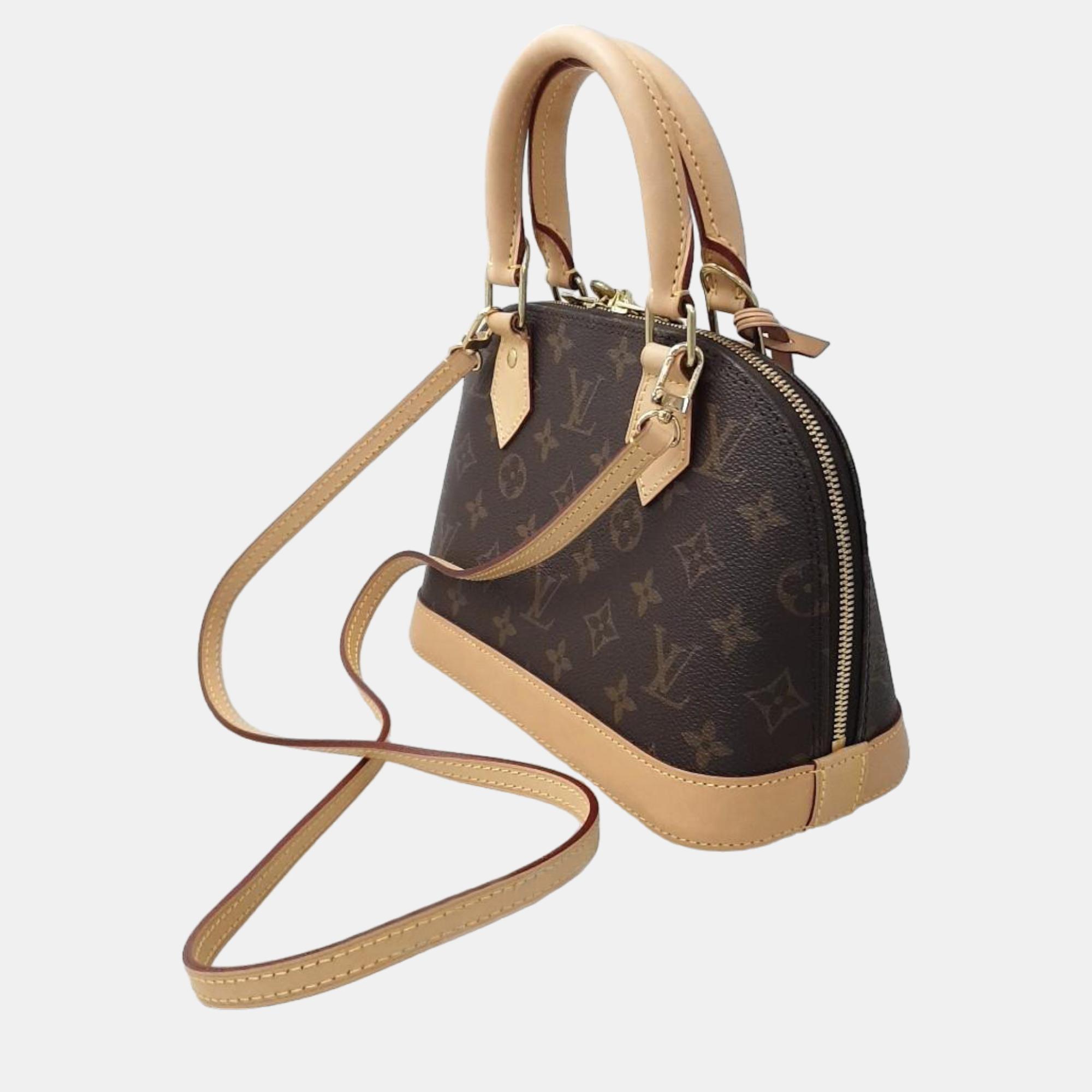 

Louis Vuitton Monogram AlmaBB, Brown