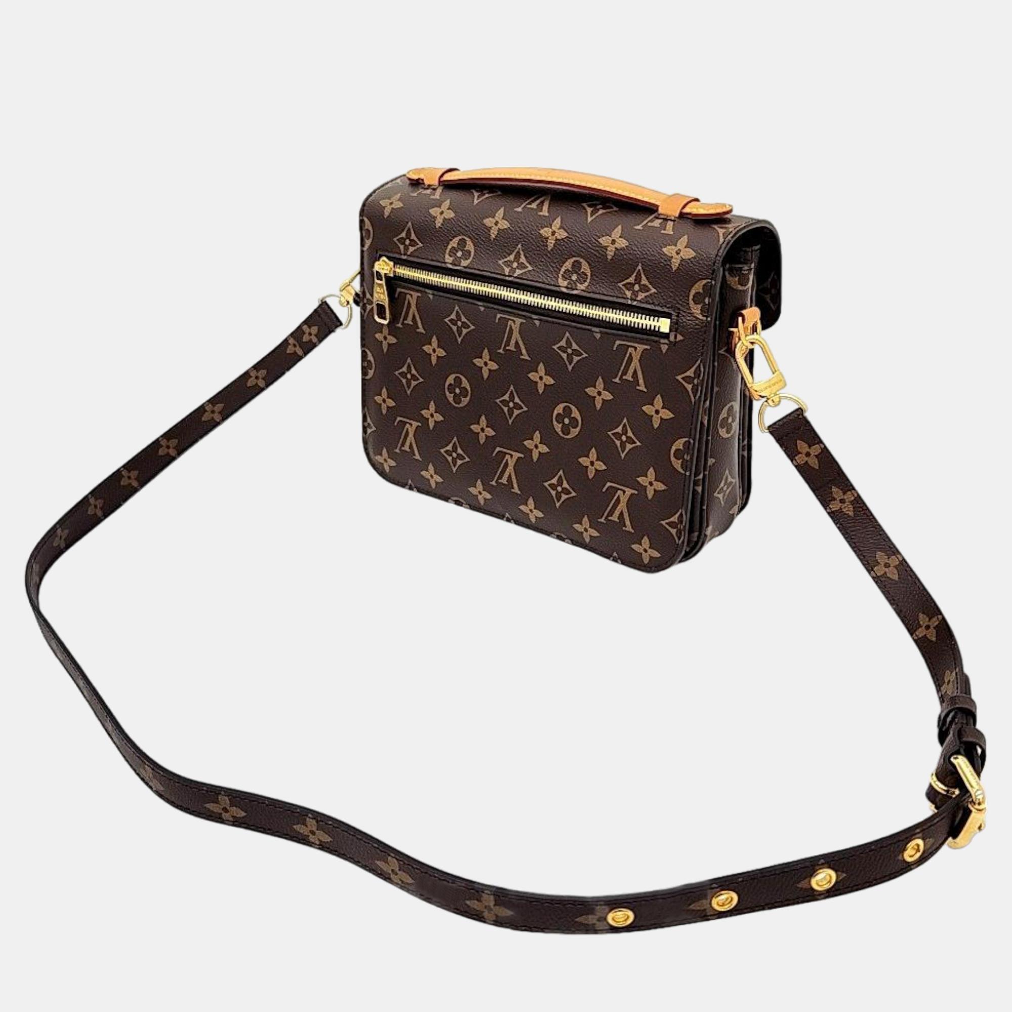 

Louis Vuitton Monogram Pochette Metis, Brown